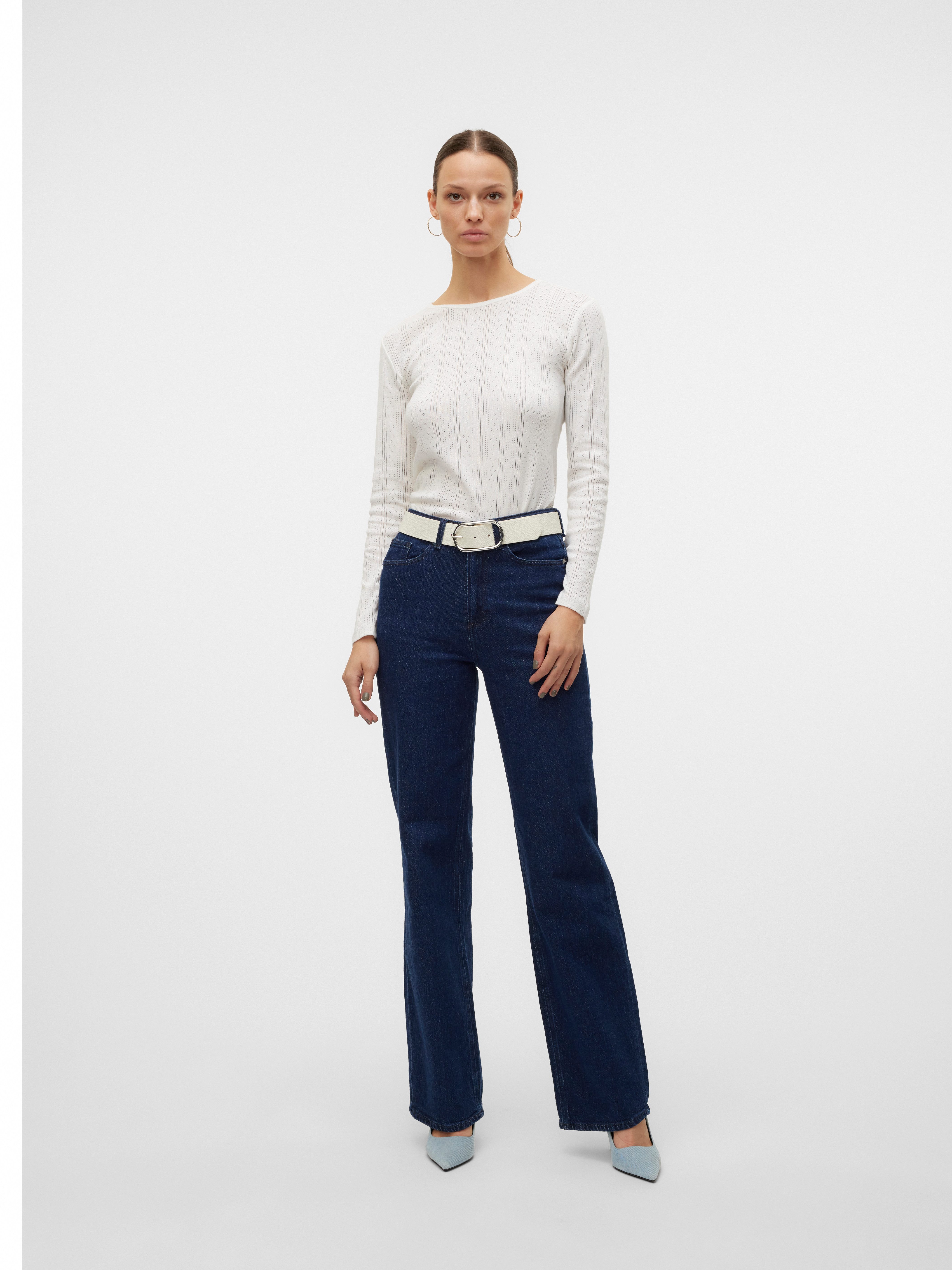 Vero Moda Shirt met lange mouwen VMLISA LS TOP JRS NOOS