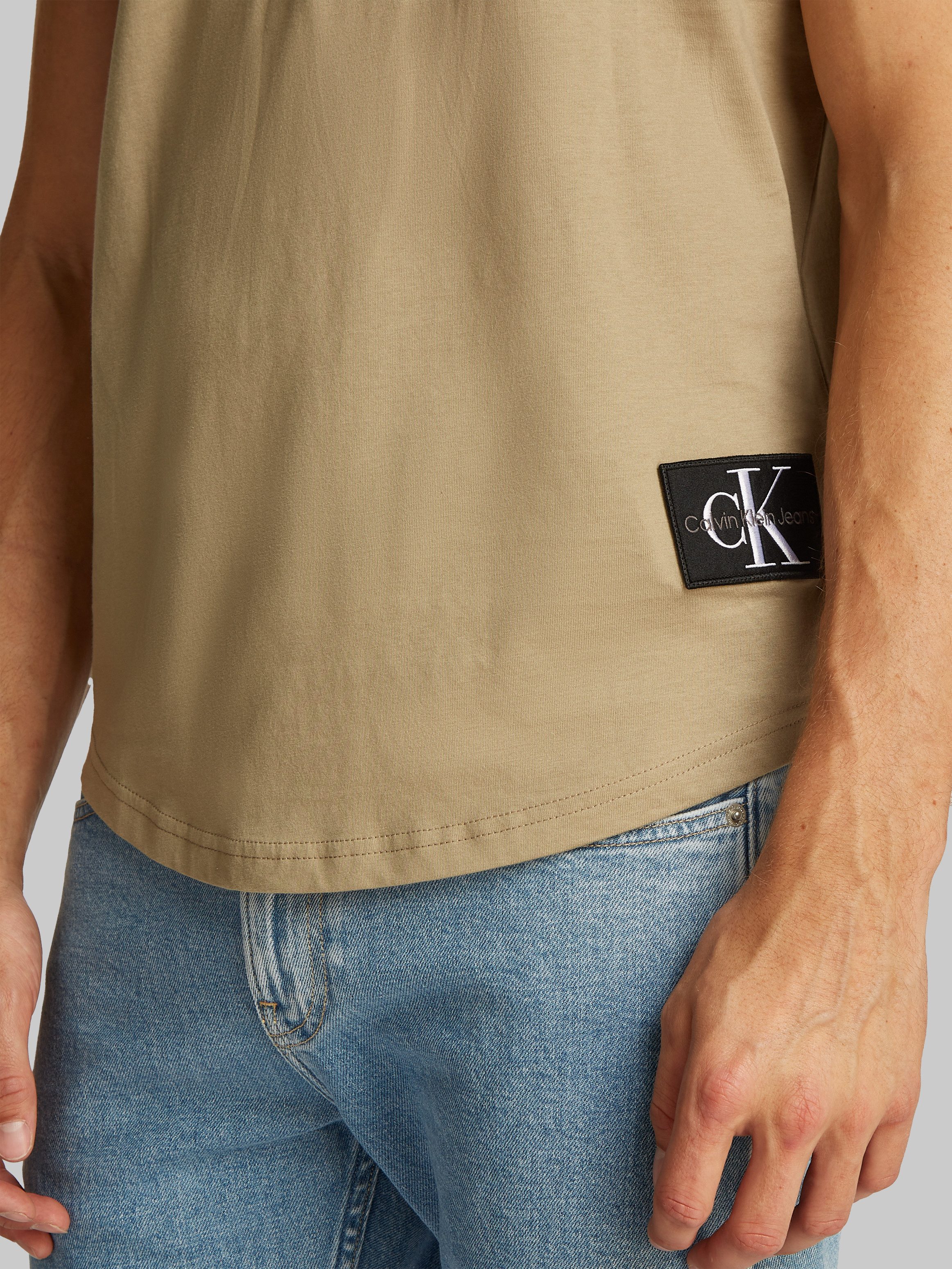Calvin Klein T-shirt BADGE TURN UP SLEEVE