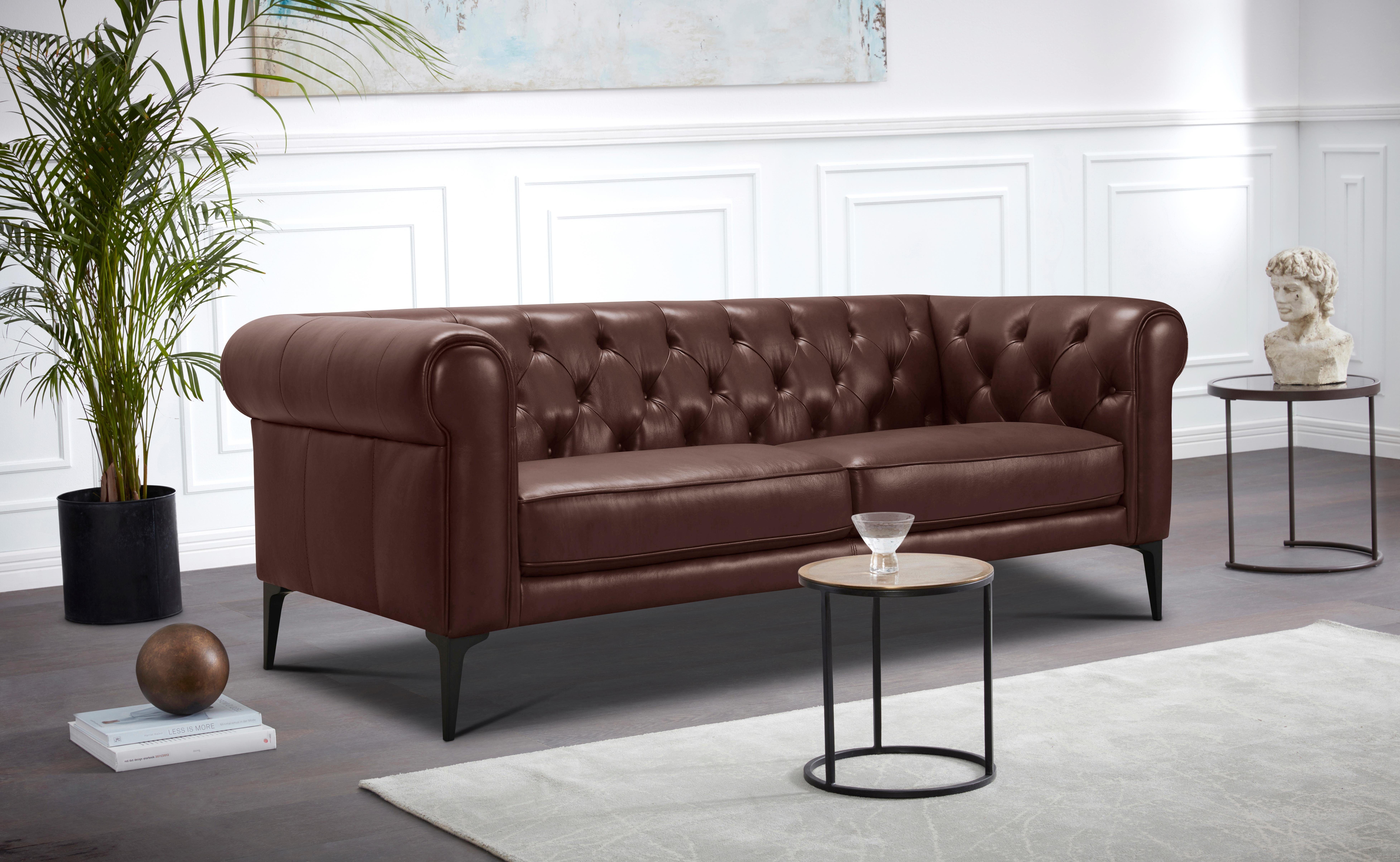 Premium collection by Home affaire Chesterfield-bank Tobol in modern chesterfield design