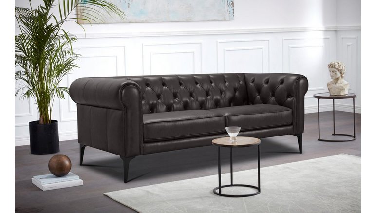 Premium collection by Home affaire Chesterfield-bank Tobol in modern chesterfield design
