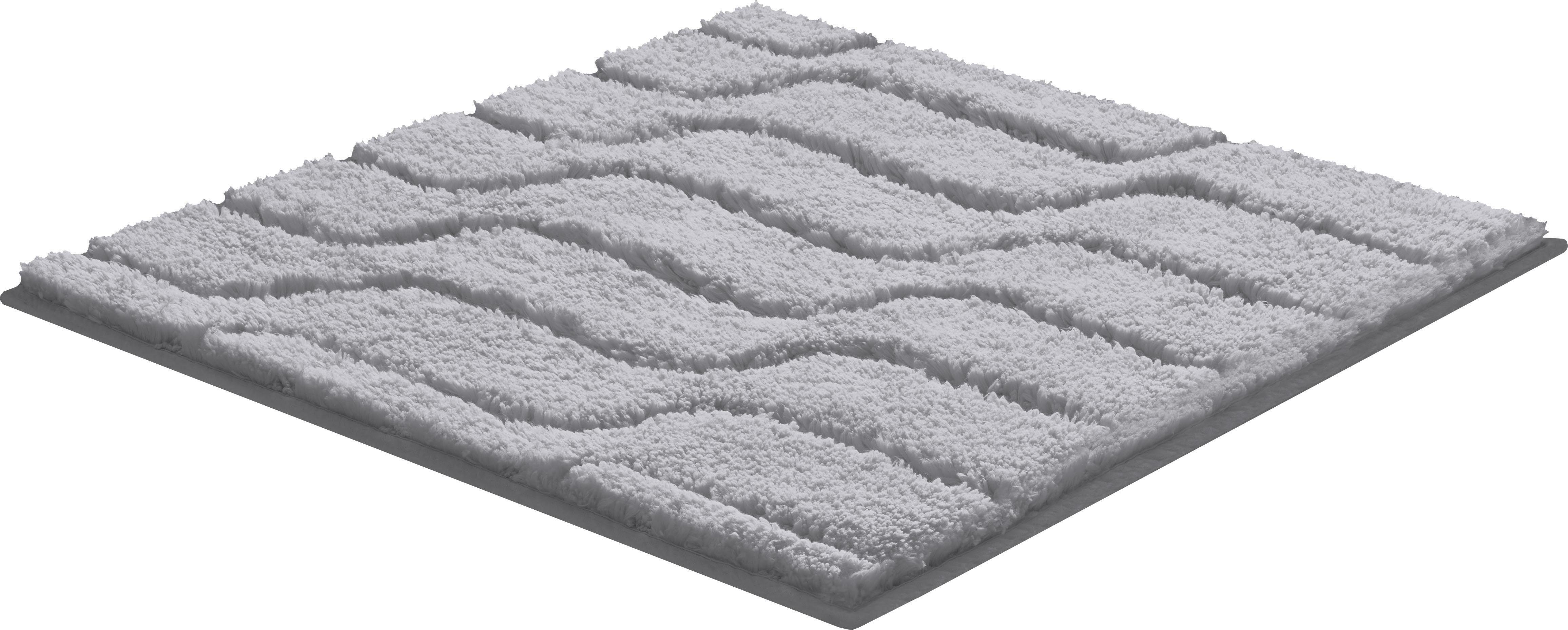 Grund Badmat Vogue dichte pool, reliëfeffect, golvendesign (1 stuk)