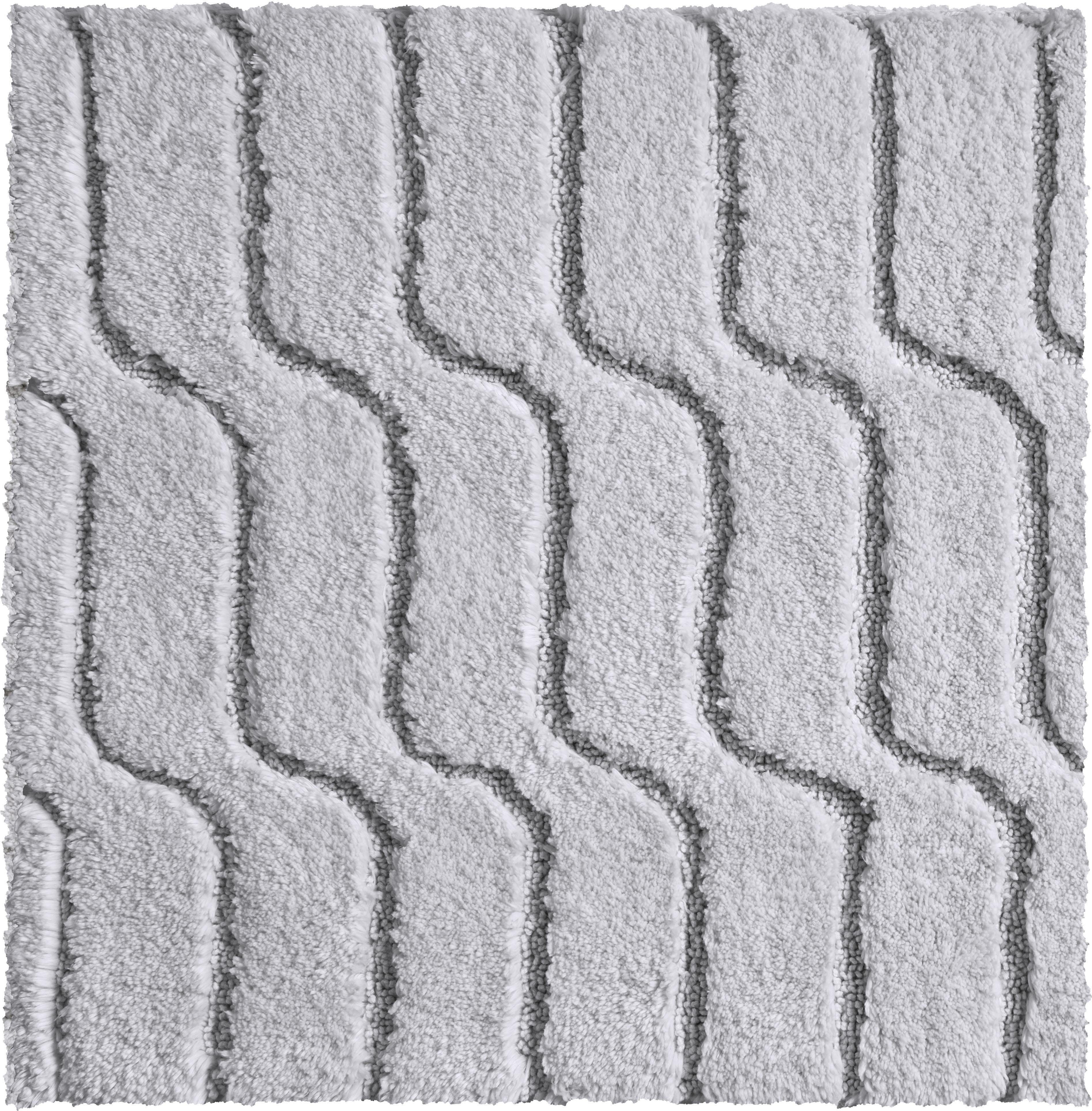 Grund Badmat Vogue dichte pool, reliëfeffect, golvendesign (1 stuk)