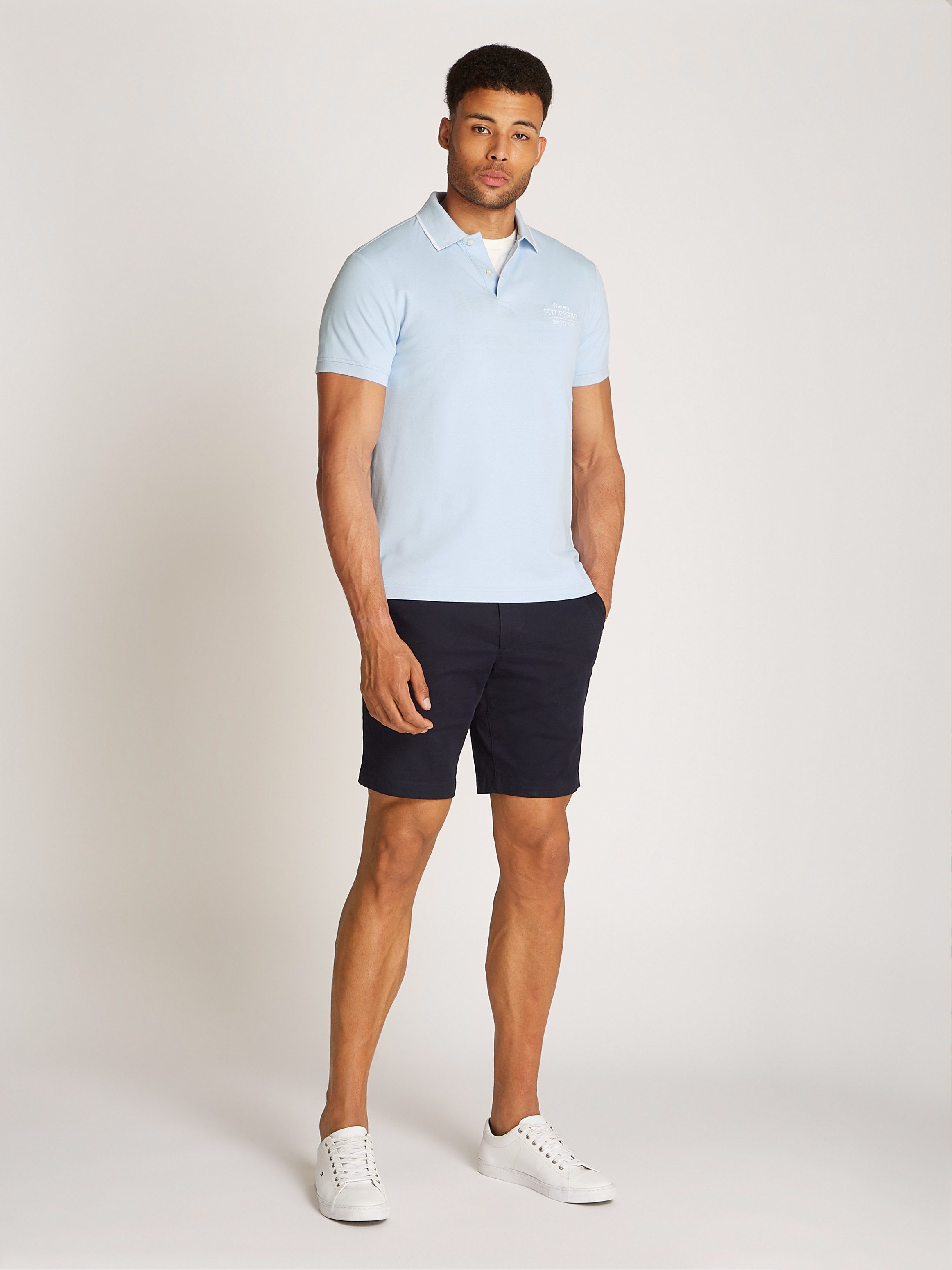 Tommy Hilfiger Poloshirt LEFT CHEST GRAPHIC REG POLO
