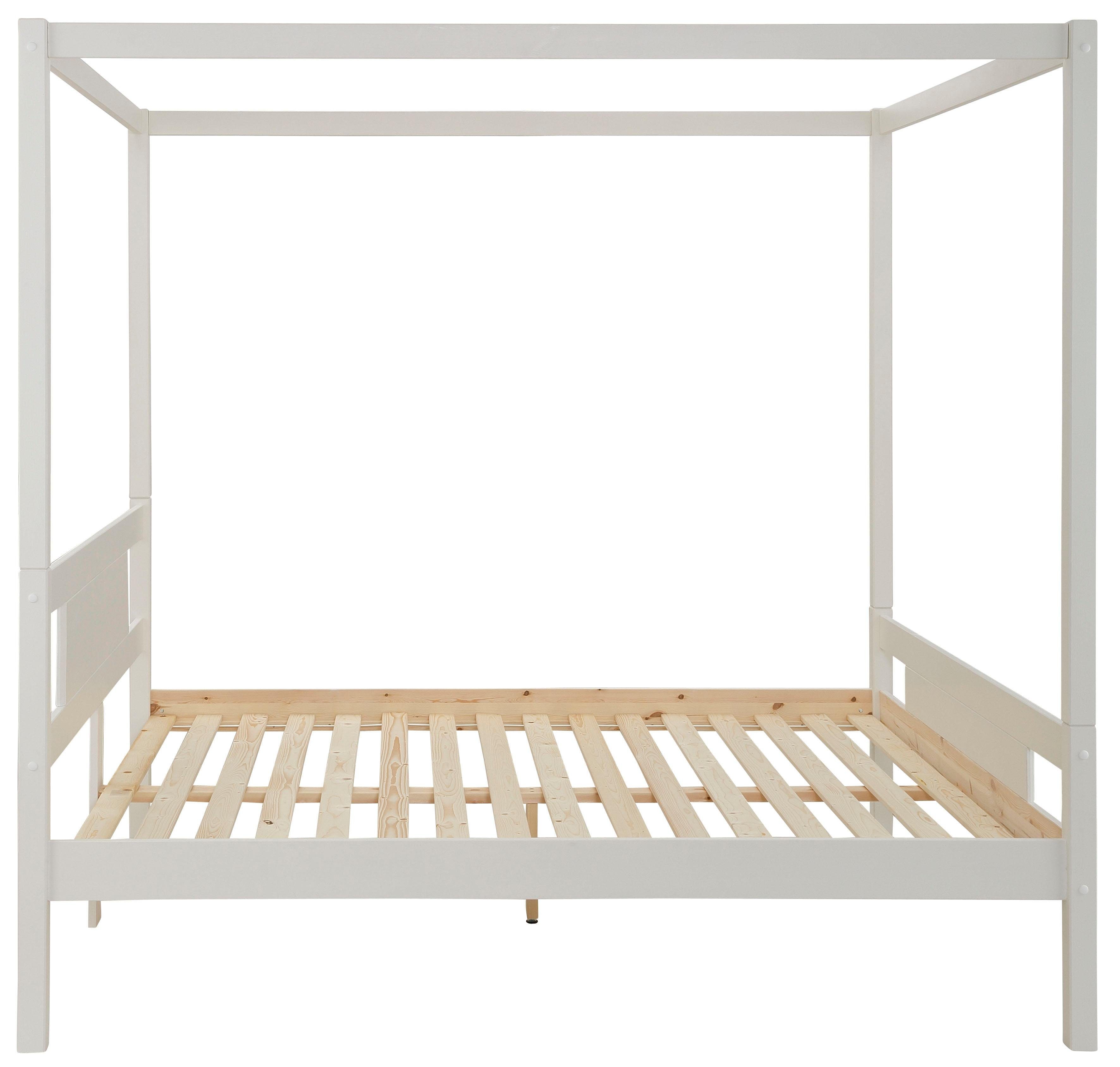 Home affaire Massief houten ledikant "KYOTO" hemelbed gecertificeerd massief hout (grenen)