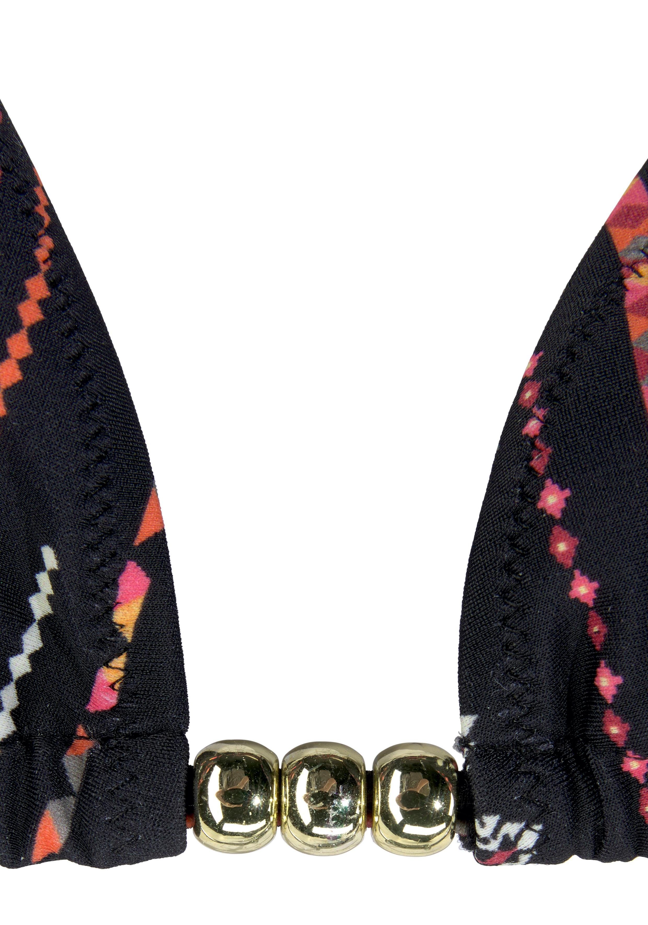 Buffalo Triangelbikini met kralen-accessoires