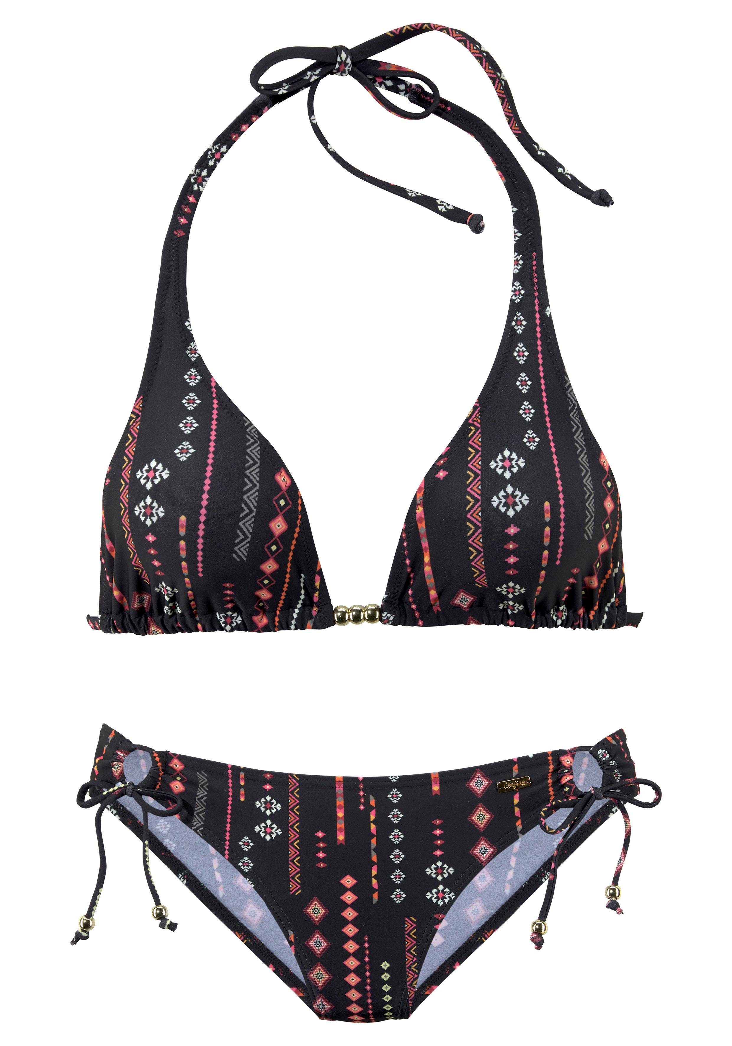 Buffalo Triangelbikini met kralen-accessoires