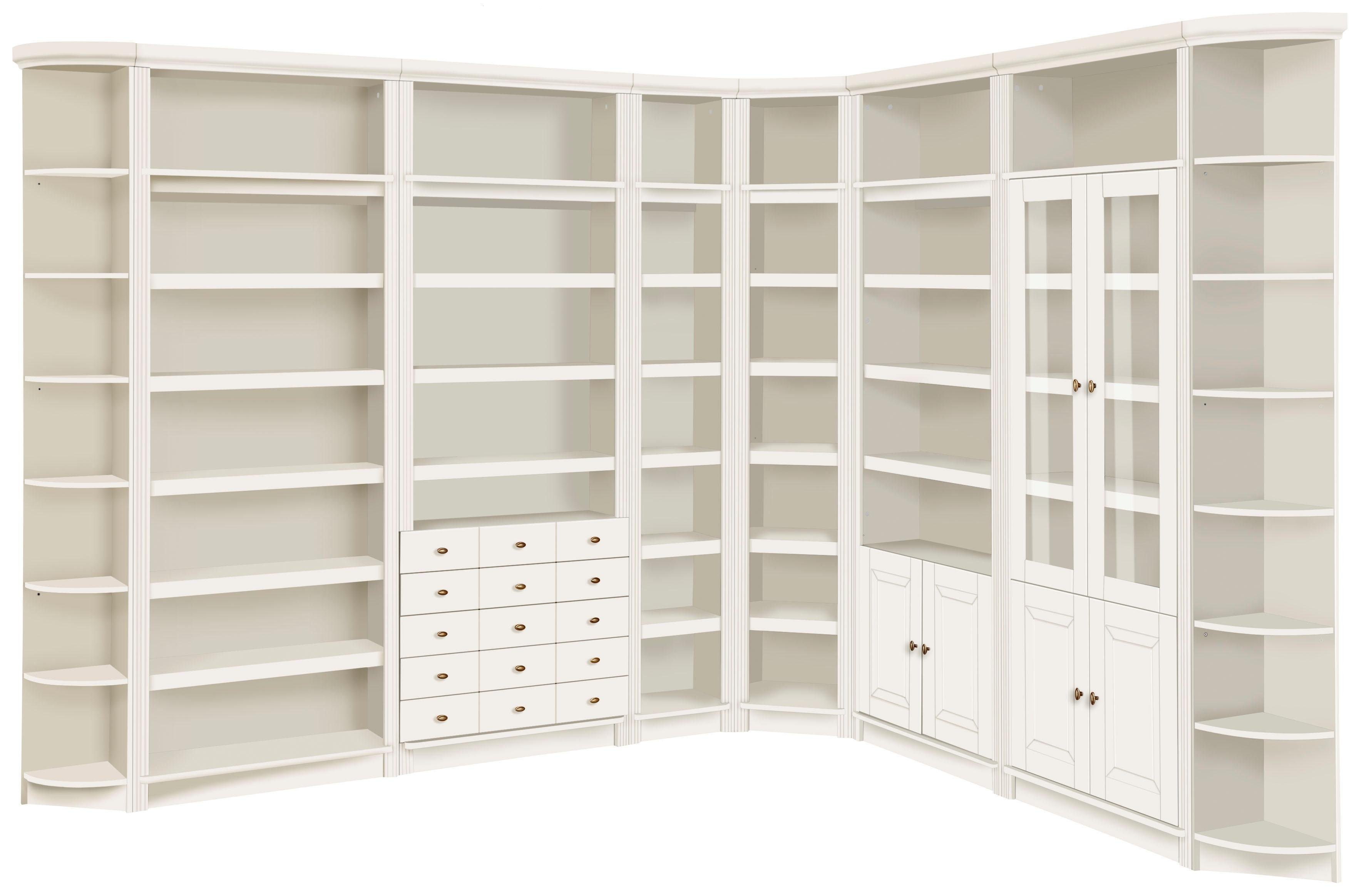 Home affaire Boekenkast Soeren van massief grenen, in 2 hoogten, diepte 29 cm, met 5 laden