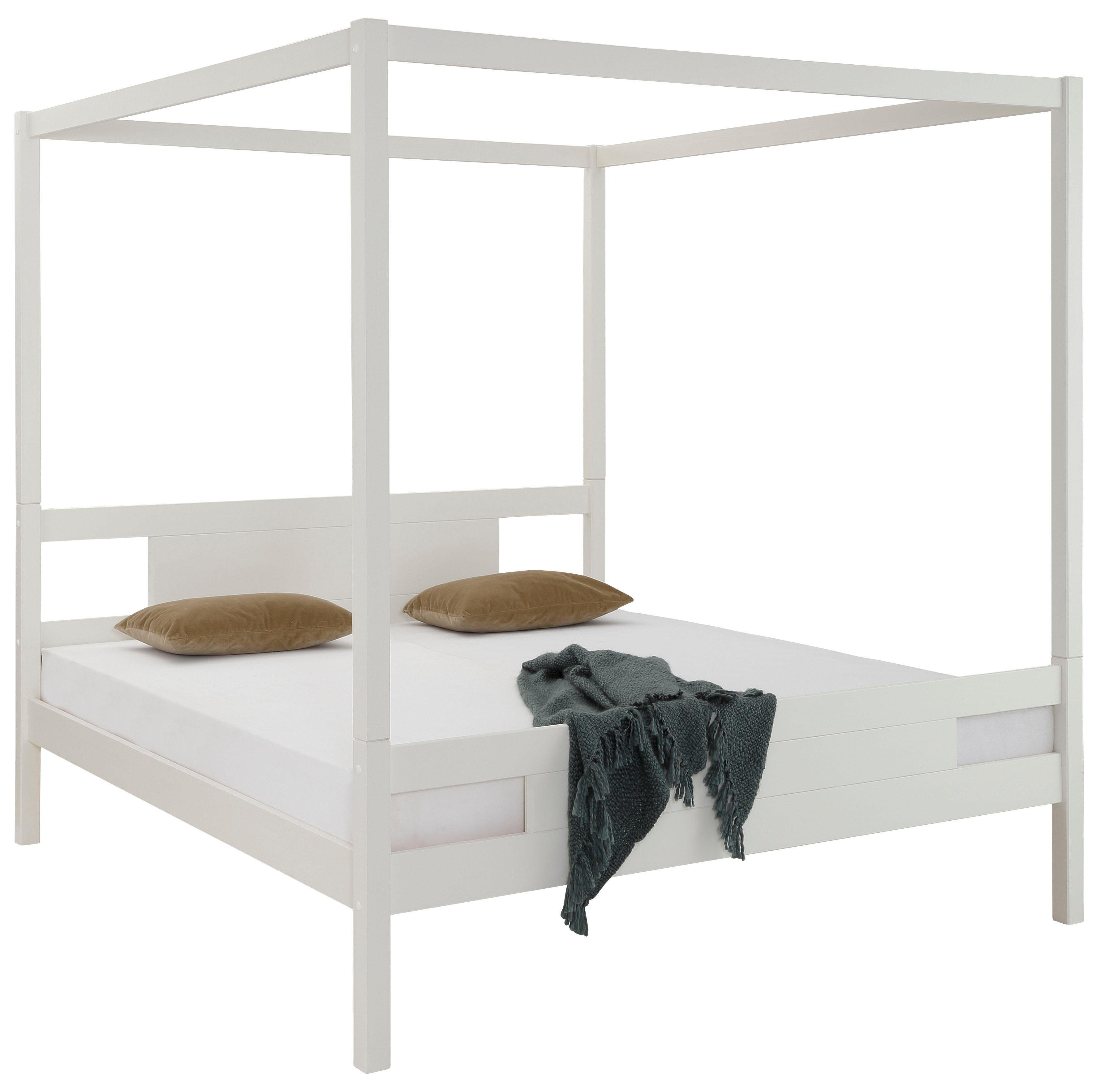 Home affaire Massief houten ledikant "KYOTO" hemelbed gecertificeerd massief hout (grenen)