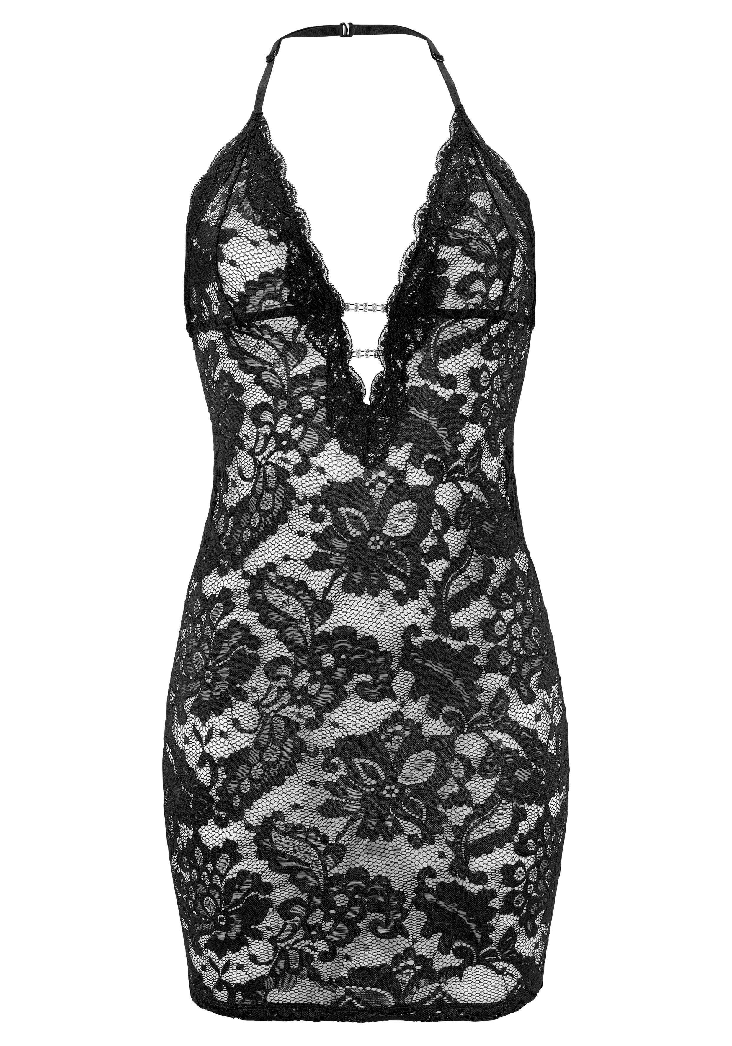 Jette Joop Negligé rondom van bloeiende kant, sexy lingerie, verleidelijke onderkleding