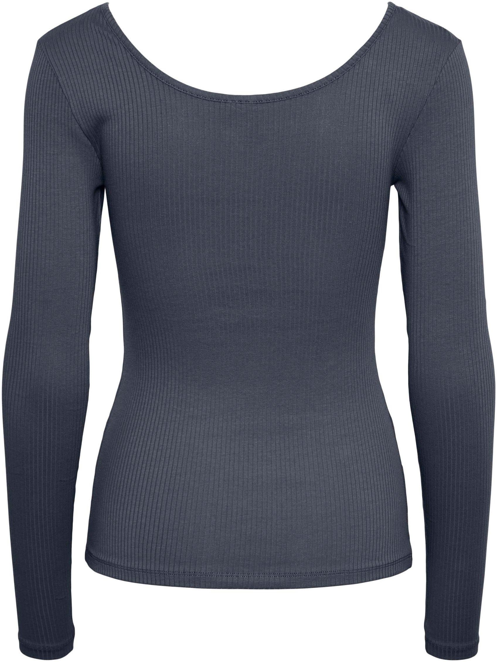 pieces Shirt met lange mouwen PCKITTE LS TOP NOOS BC