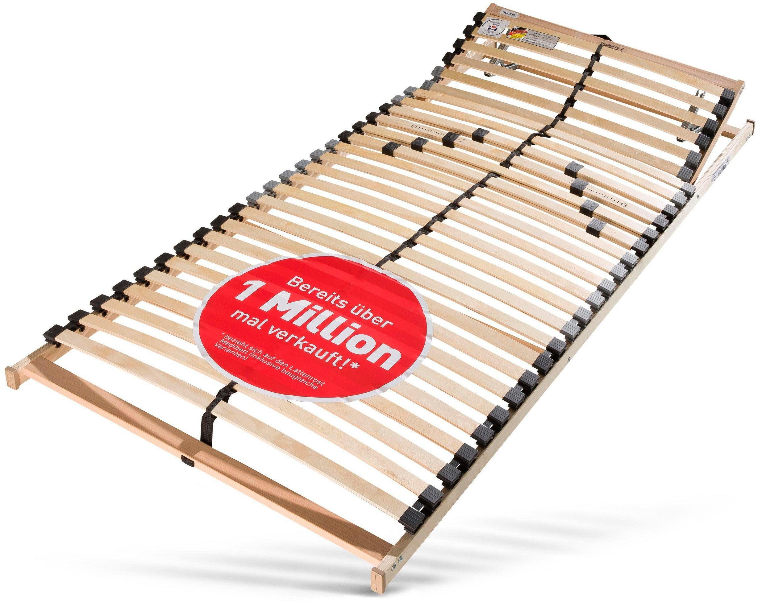 Beco Lattenbodem Medibed LR-K de miljoenen-topseller in een (set, 2 stuks)