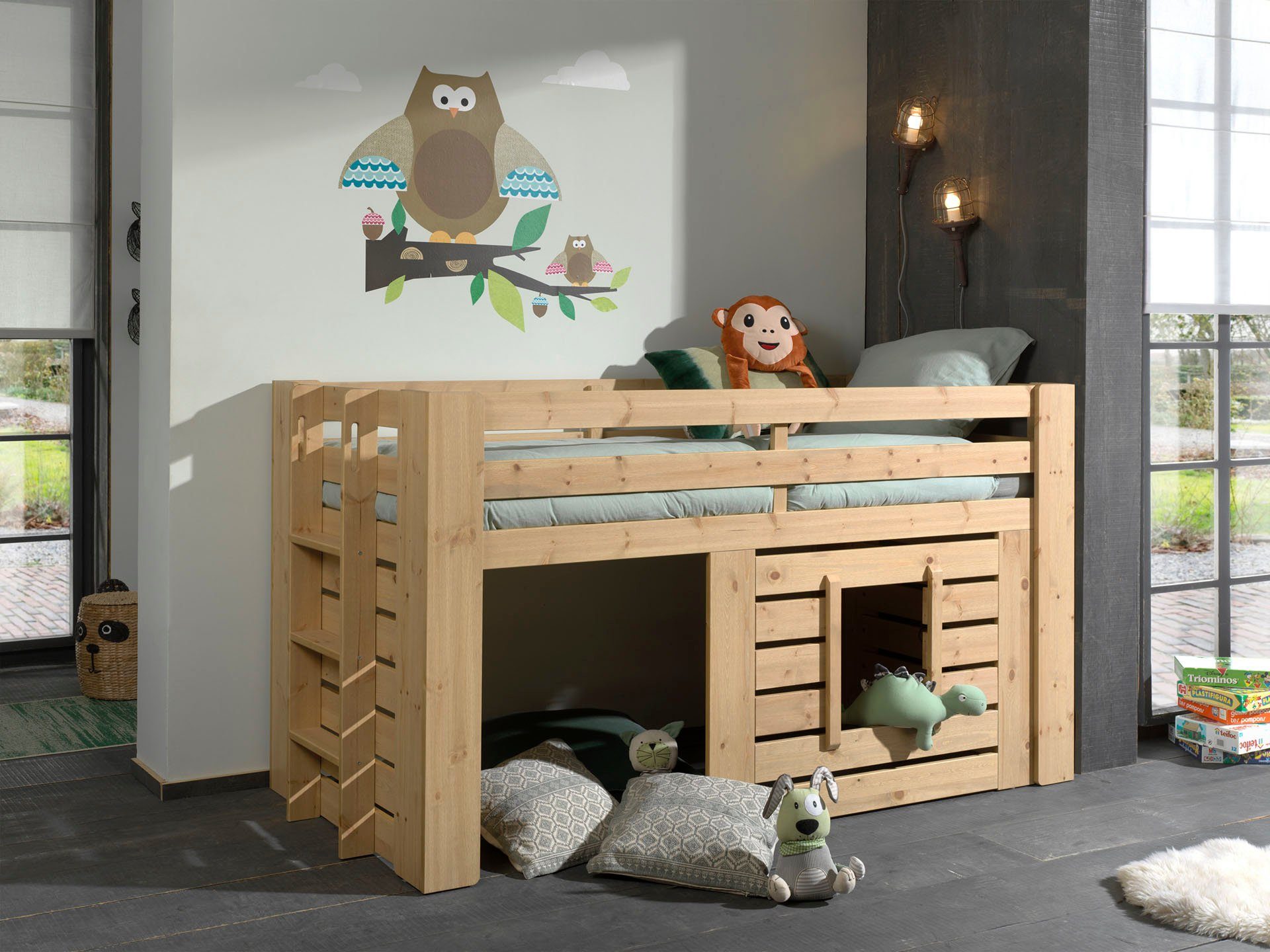Home affaire Kinderledikant Oliver Tienerbed, bedhuis