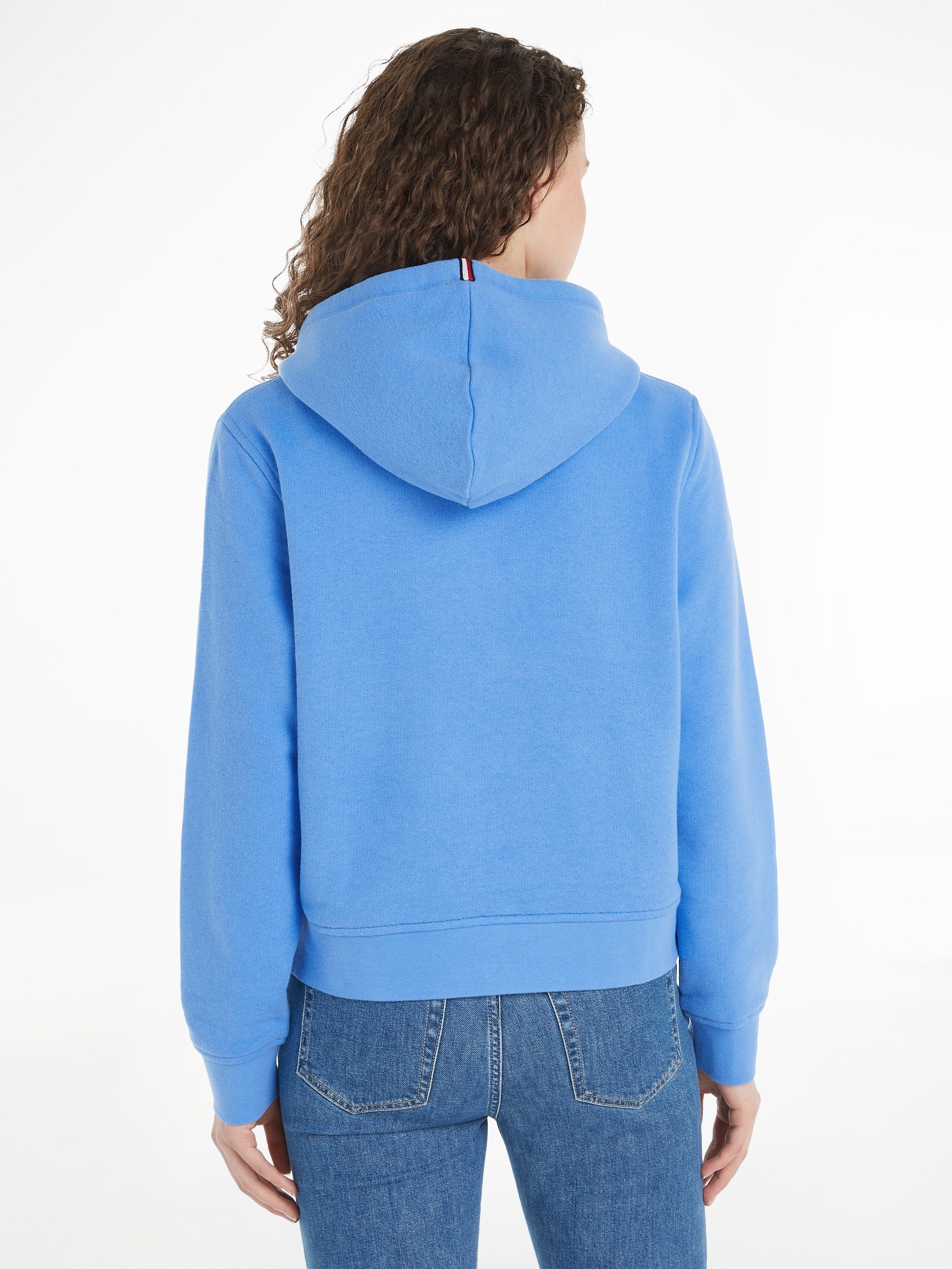 Tommy Hilfiger Hoodie 1985 RLX MINI CORP LOGO HOODIE met logo opschrift op borsthoogte