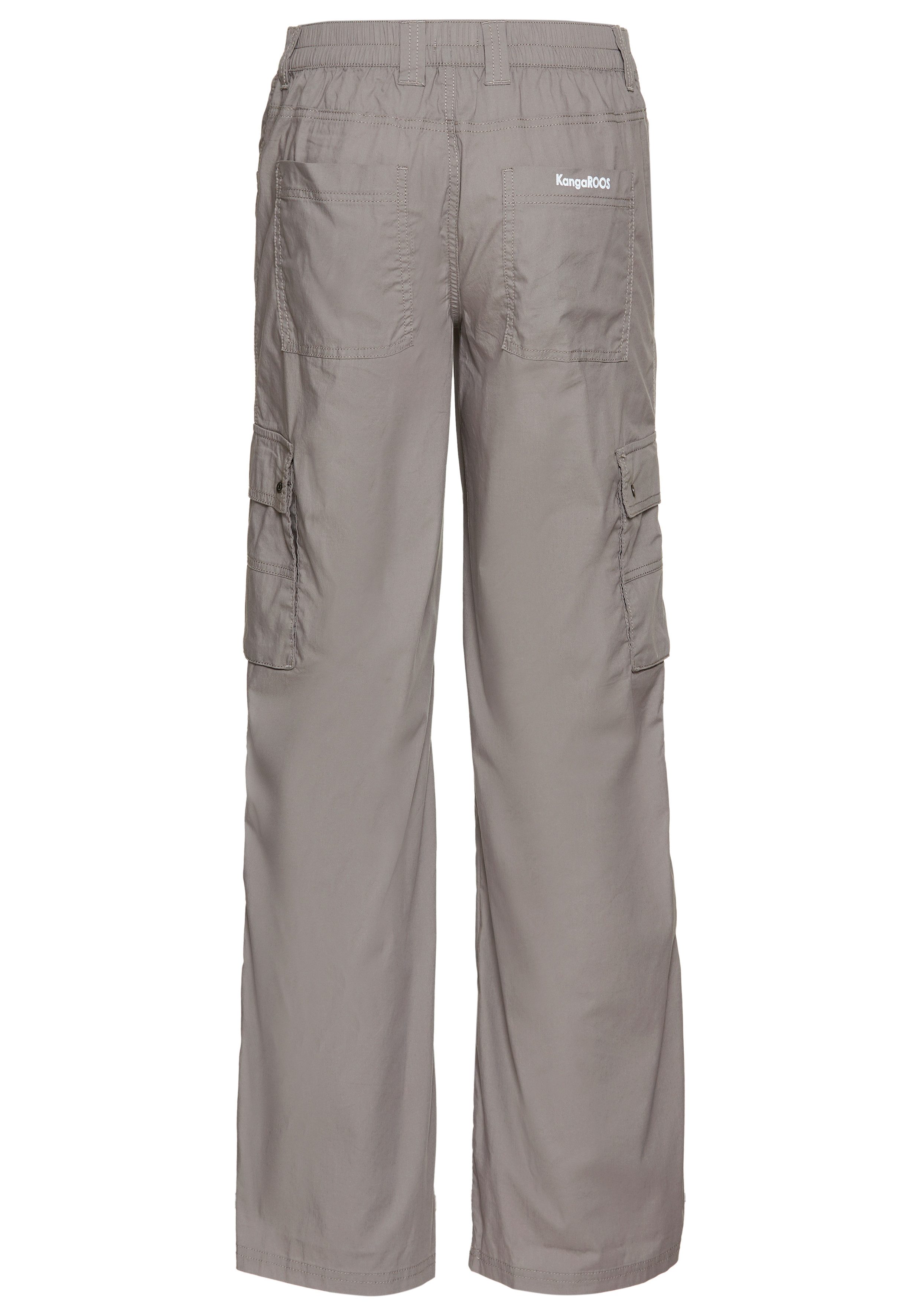 KangaROOS Cargobroek Wide-leg met cargozakken