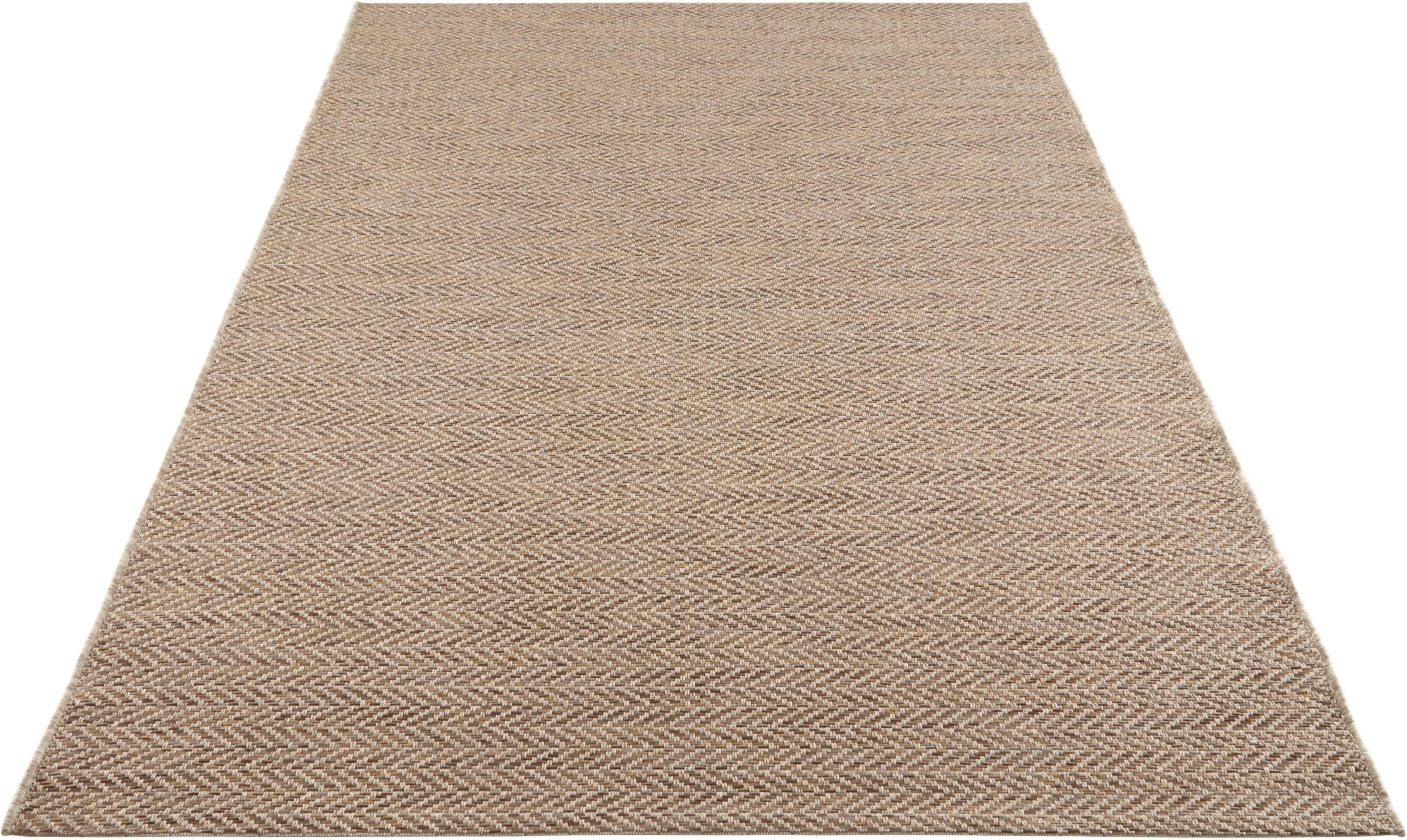 ELLE DECORATION Vloerkleed CAEN Geschikt voor binnen en buiten, weerbestendig, balkon, tuin, woonkamer, waterbestendig