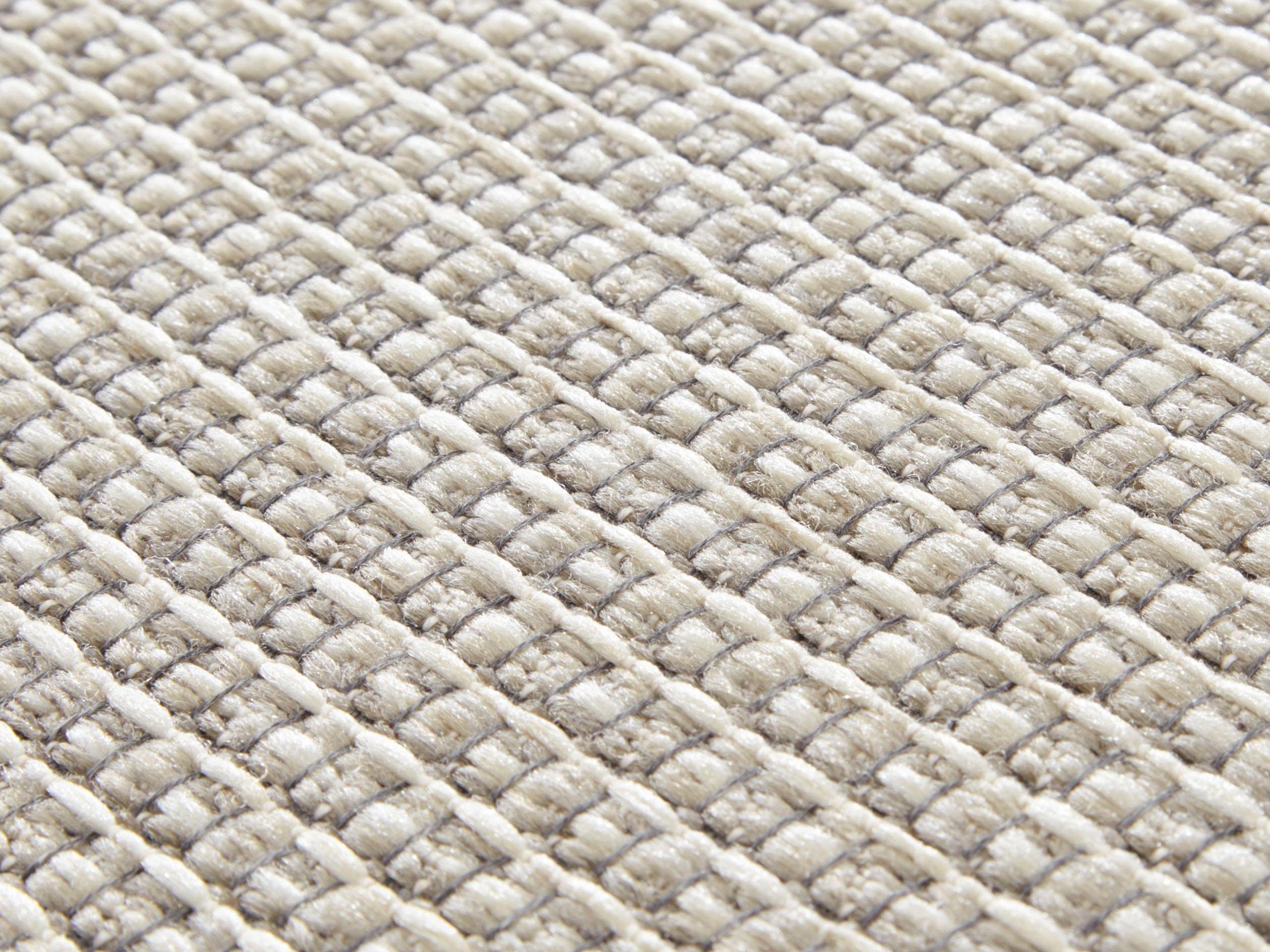 ELLE DECORATION Vloerkleed Millau Platweefsel, in- & outdoor, modern, terras, balkon, woonkamer