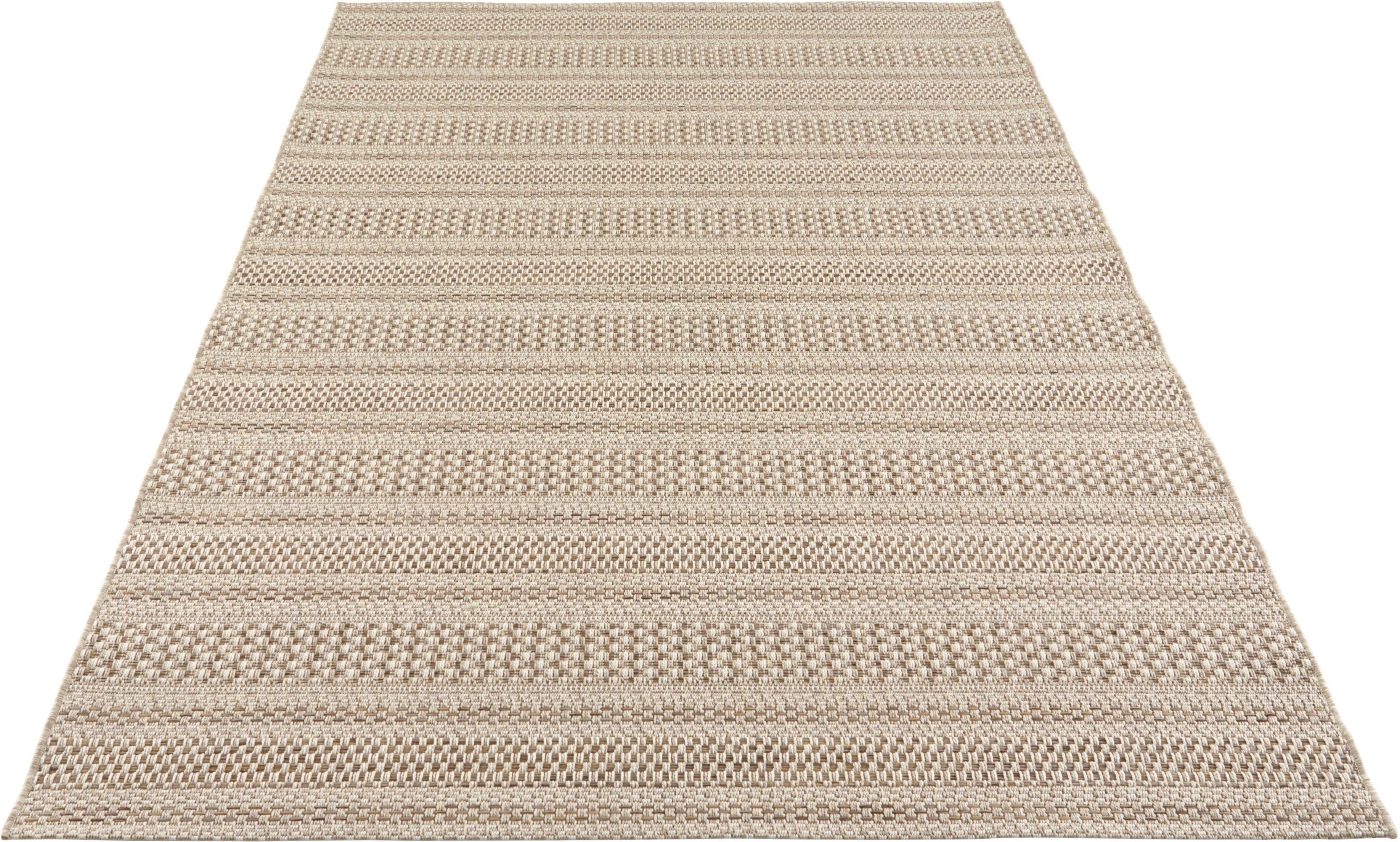 ELLE DECORATION Vloerkleed Arras In- & outdoor, weerbestendig, balkon, tuin, woonkamer, sisal look