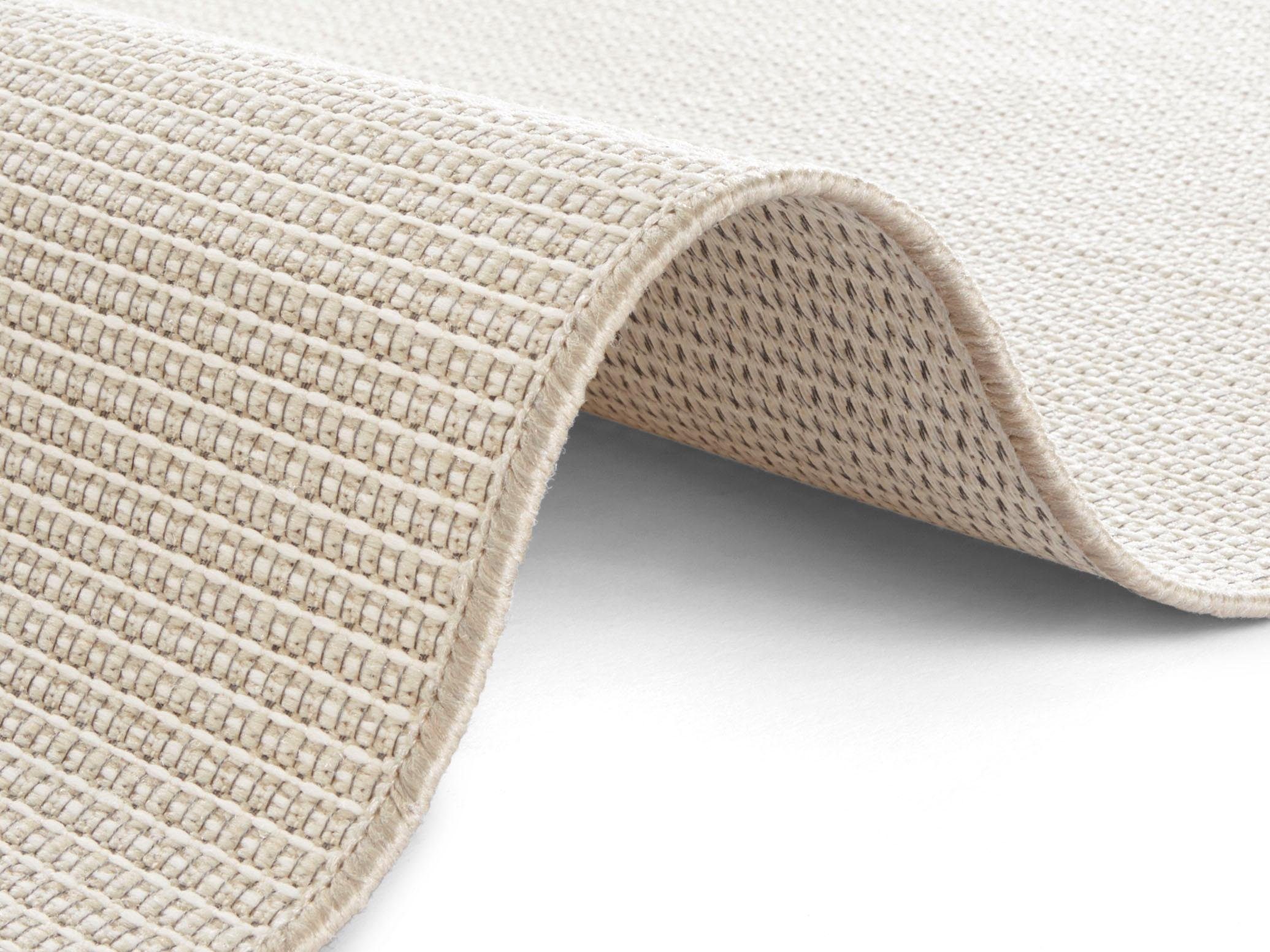 ELLE DECORATION Vloerkleed Millau Platweefsel, in- & outdoor, modern, terras, balkon, woonkamer