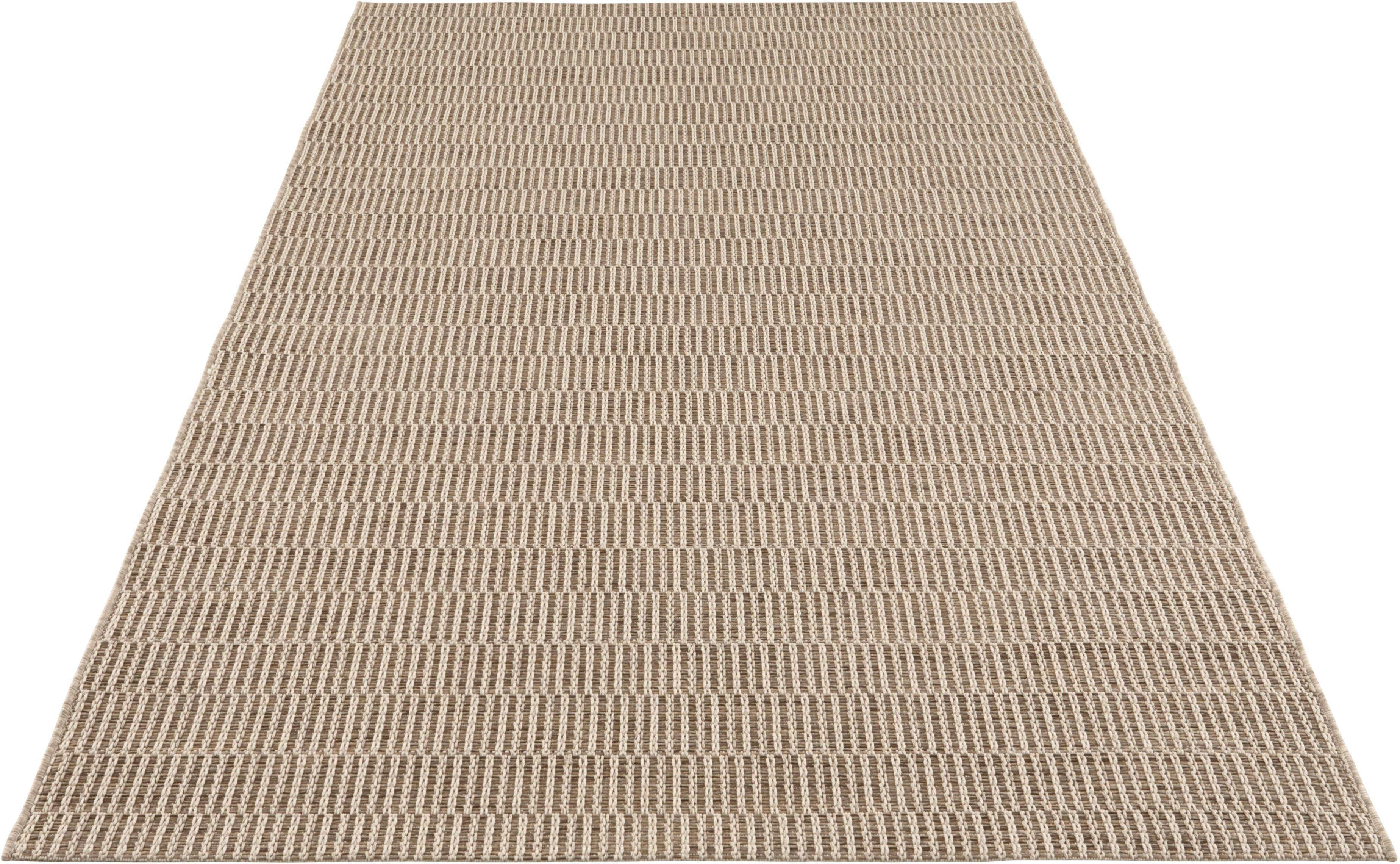 ELLE DECORATION Vloerkleed Dreux Geschikt voor binnen en buiten, weerbestendig, balkon, tuin, woonkamer, waterbestendig