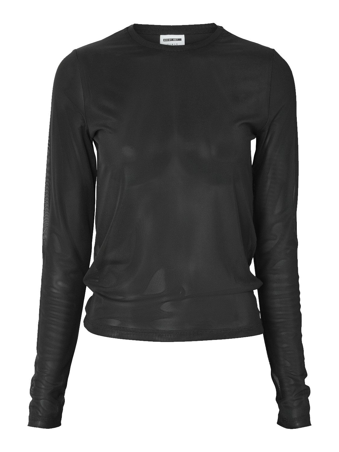 Noisy may Netshirt NMJUDITH L/S MESH TOP BG NOOS
