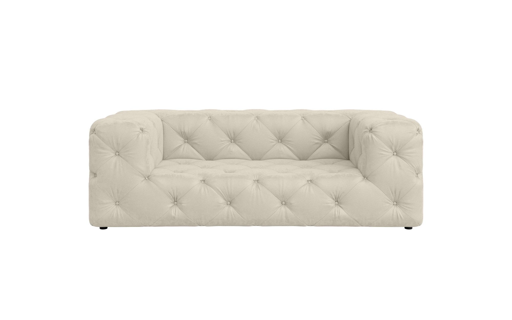 Places of Style 2-zitsbank FOLLINA 2-zits bank met klassieke chesterfield knoopverwerking