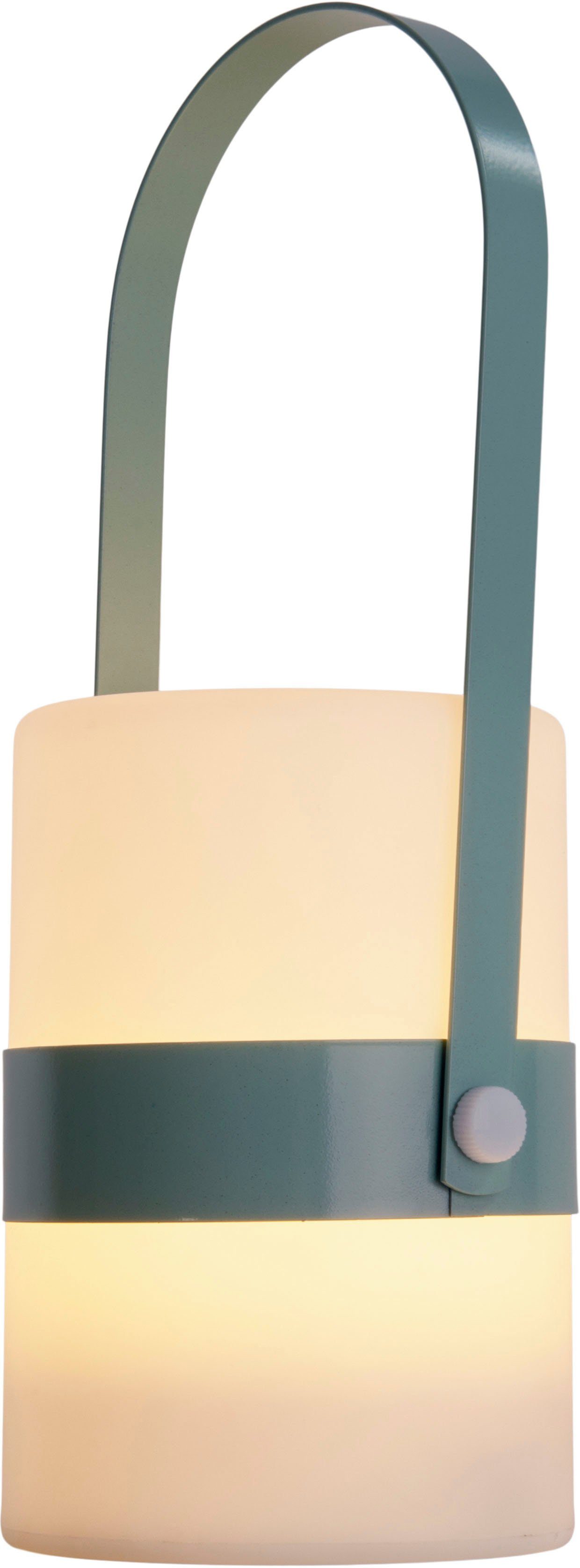 näve Decoratieve ledverlichting Neo mint/wit, incl. handvat / ophanghaak, incl. 1m usb-kabel, warmwit (1 stuk)