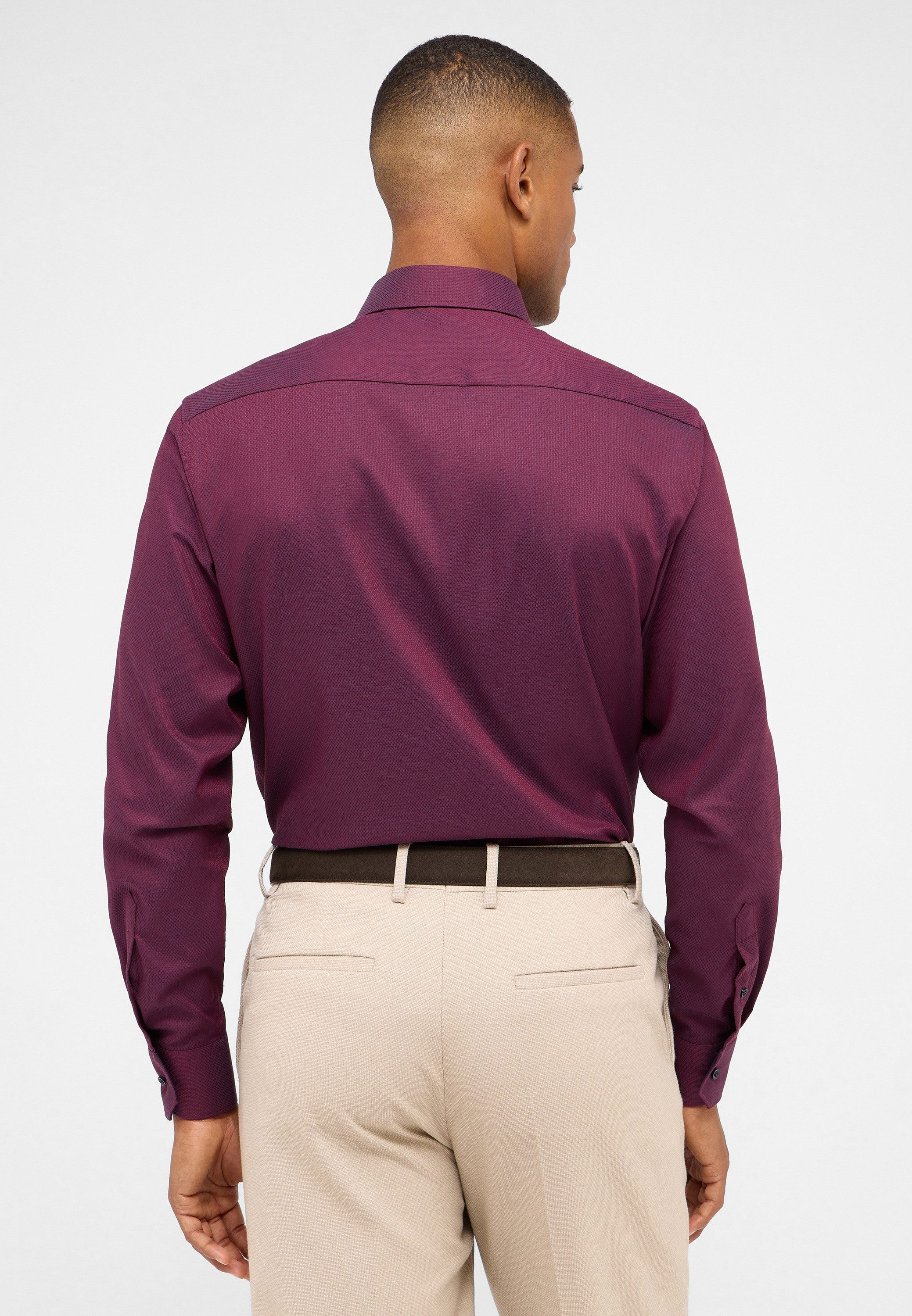 Eterna Overhemd met lange mouwen MODERN FIT NON IRON (strijkvrij)
