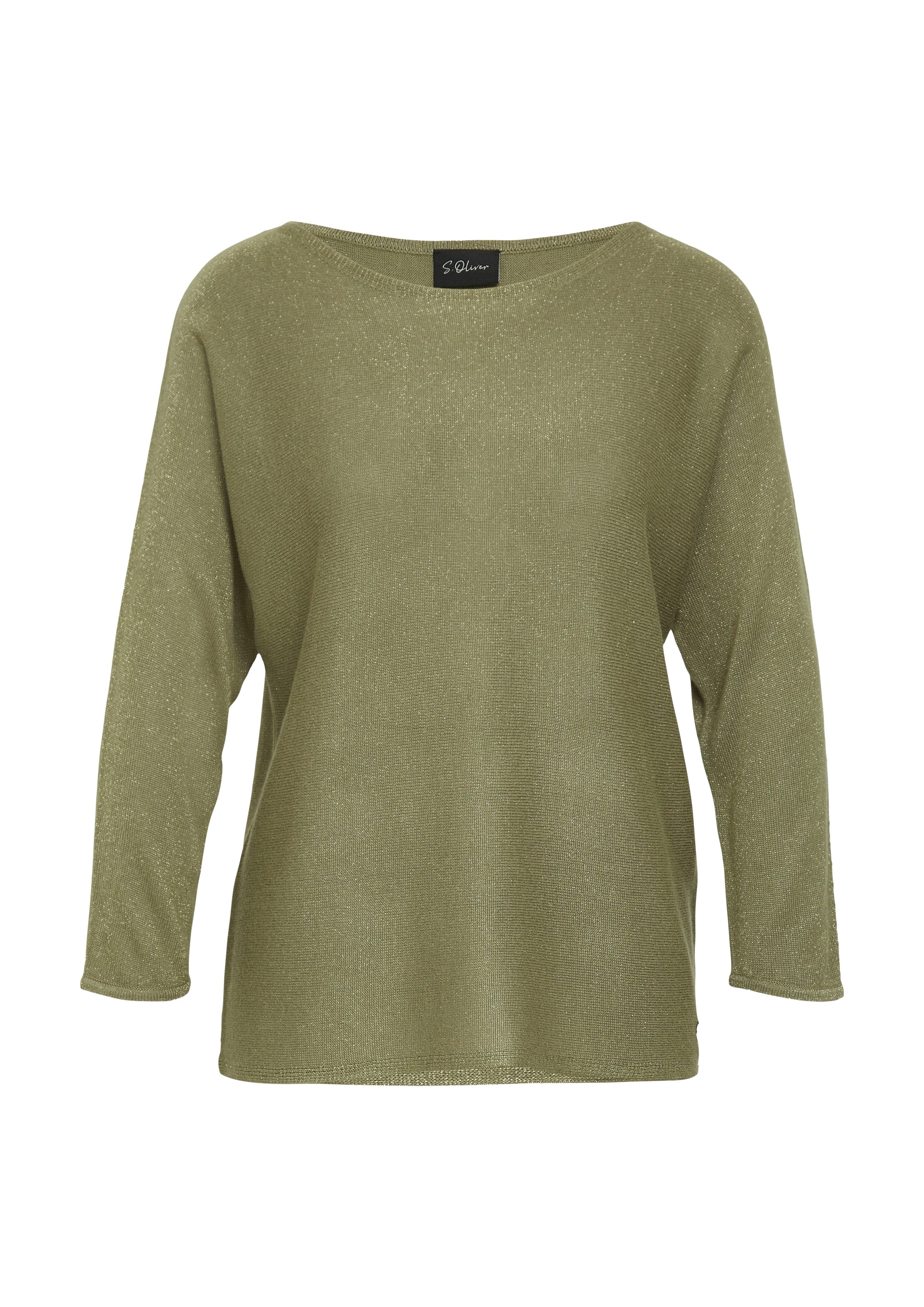 s.Oliver BLACK LABEL Gebreide trui met glittergaren