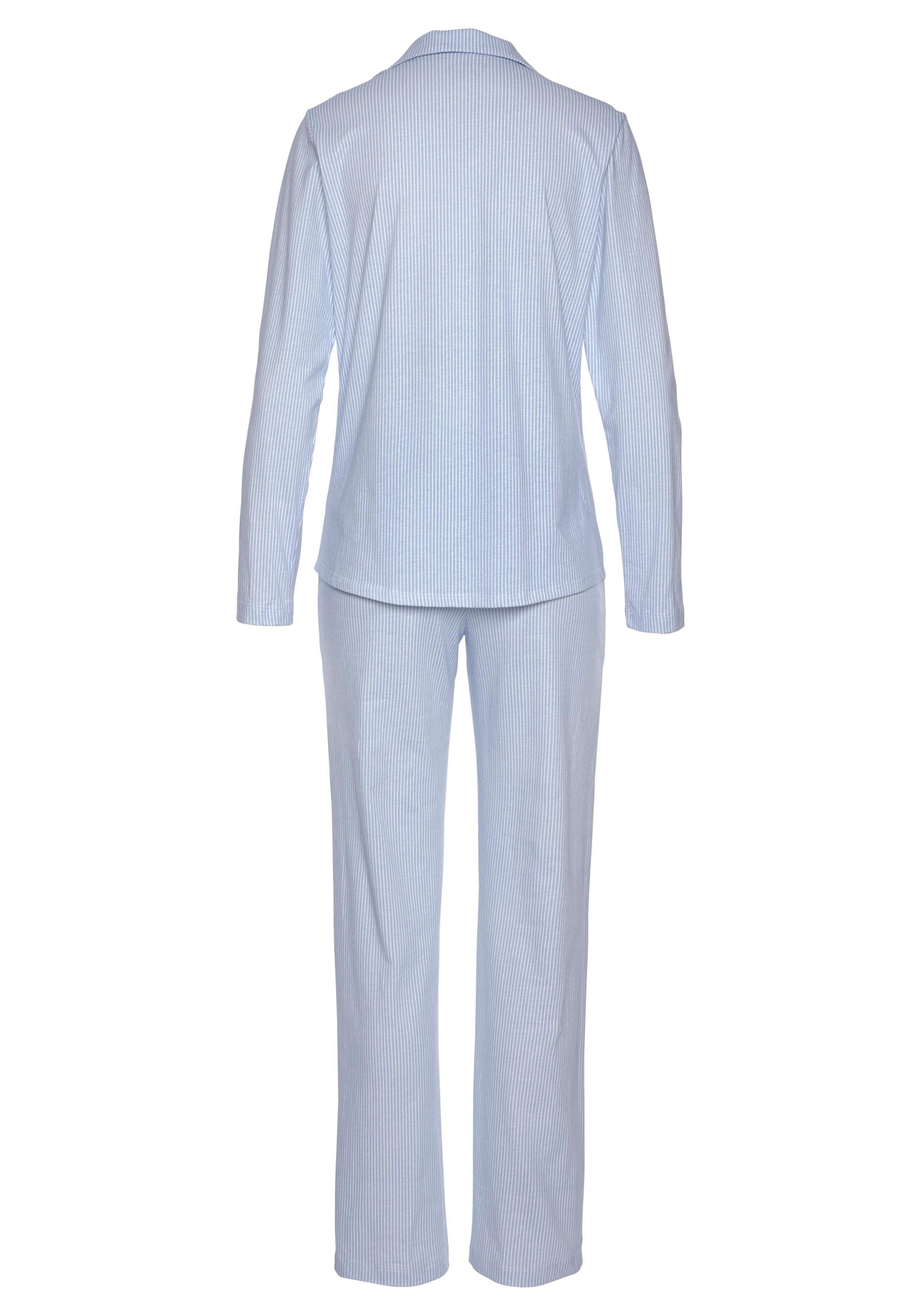 Vivance Dreams Pyjama met een fijn patroon (2-delig, 1 stuk)
