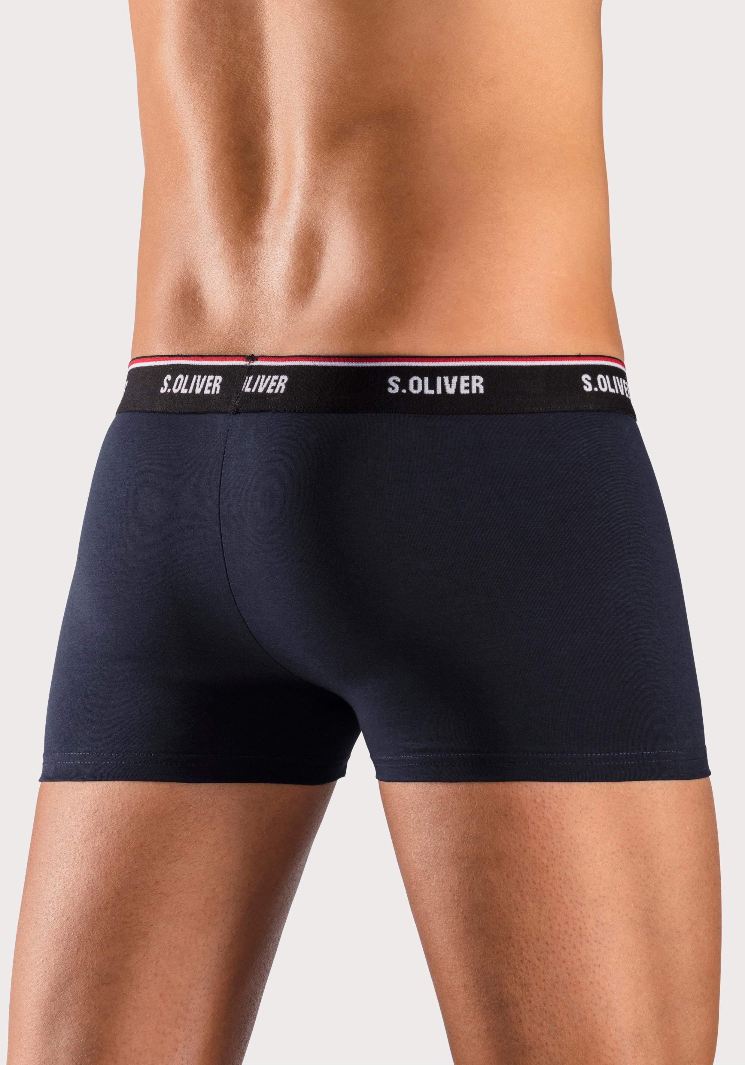 s.Oliver RED LABEL Beachwear Boxershort voor heren (set, 3 stuks)