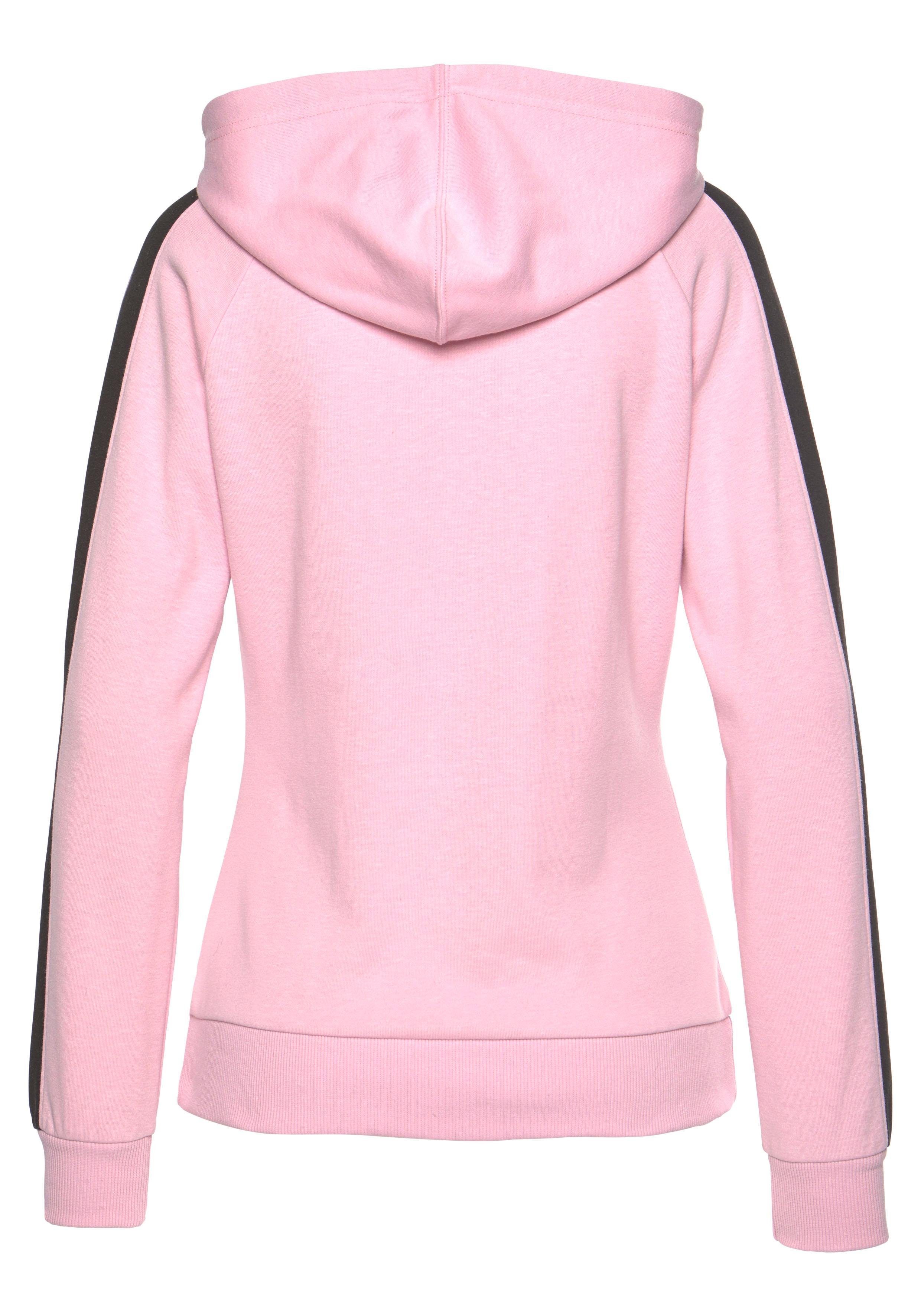 Bench. Loungewear Hoodie met zijstrepen en kangoeroezak, loungepak, hoodie