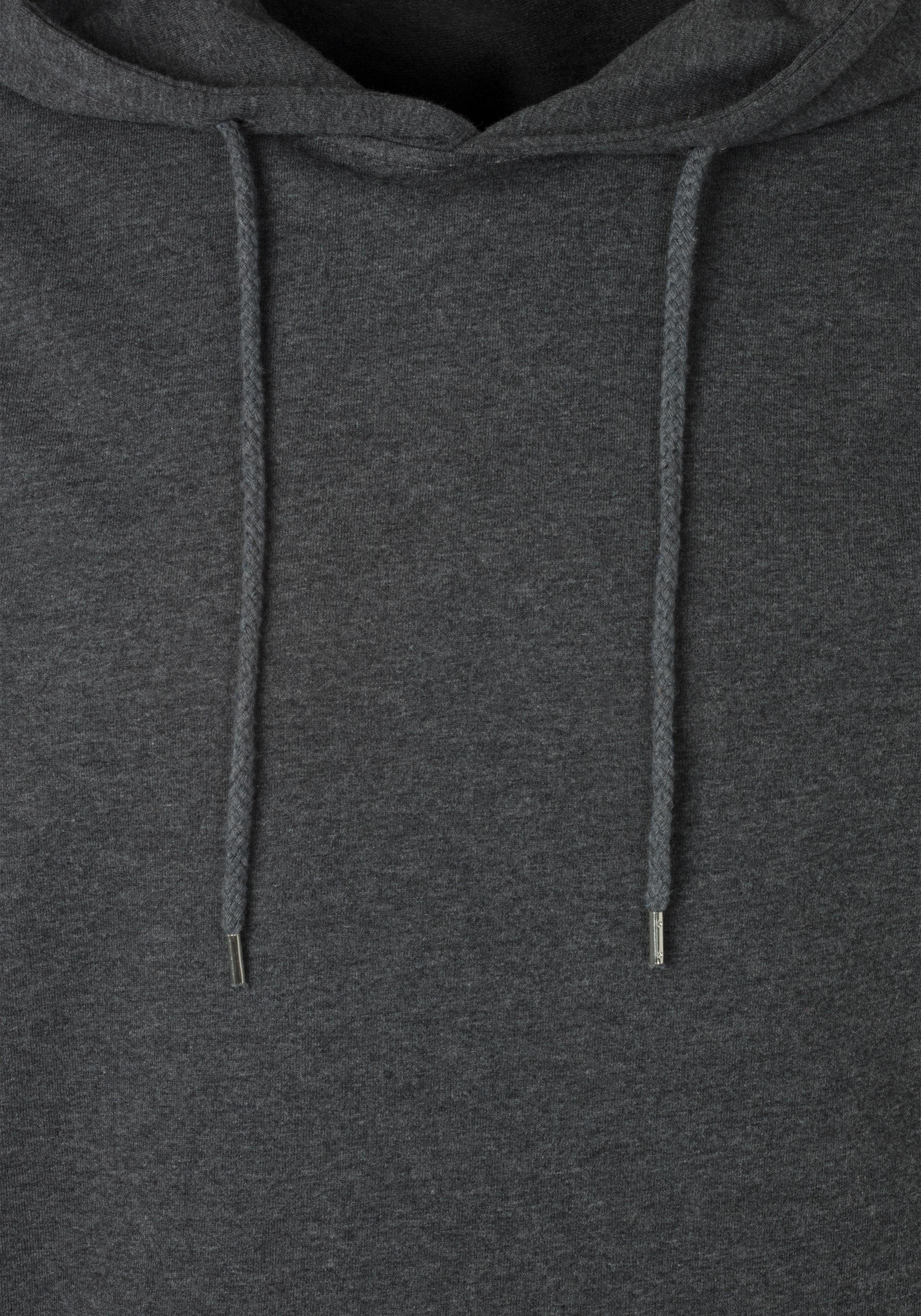 Bench. Loungewear Hoodie Langarm, sweatshirt met ronde hals en capuchon, katoenmix