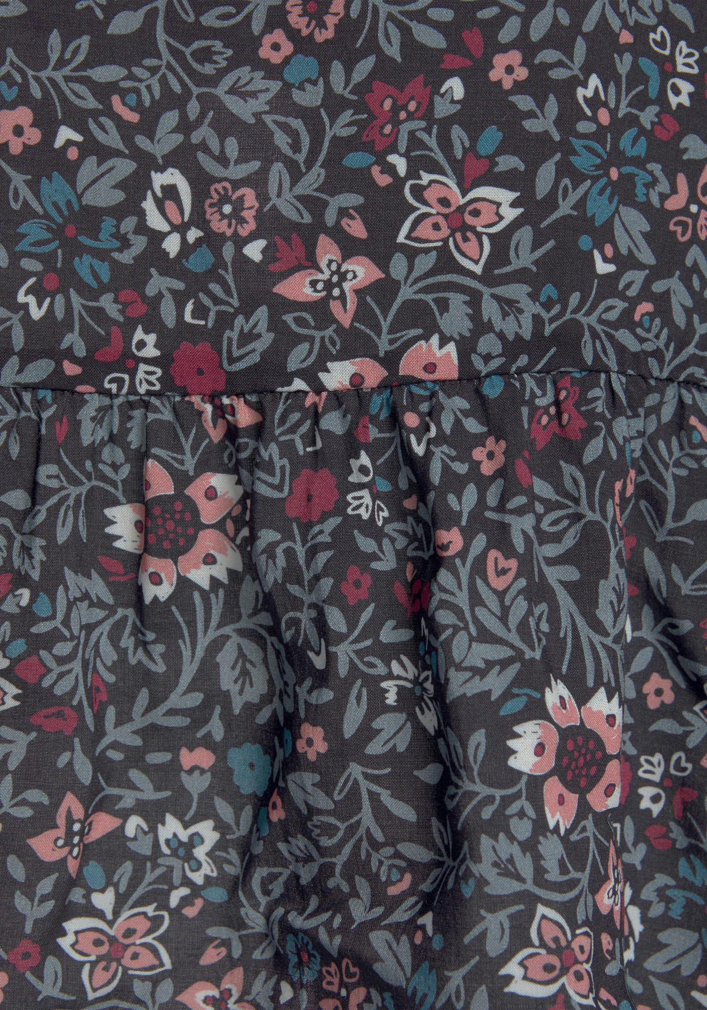 s.Oliver RED LABEL Beachwear Nachthemd motief all-over met ruchezomen