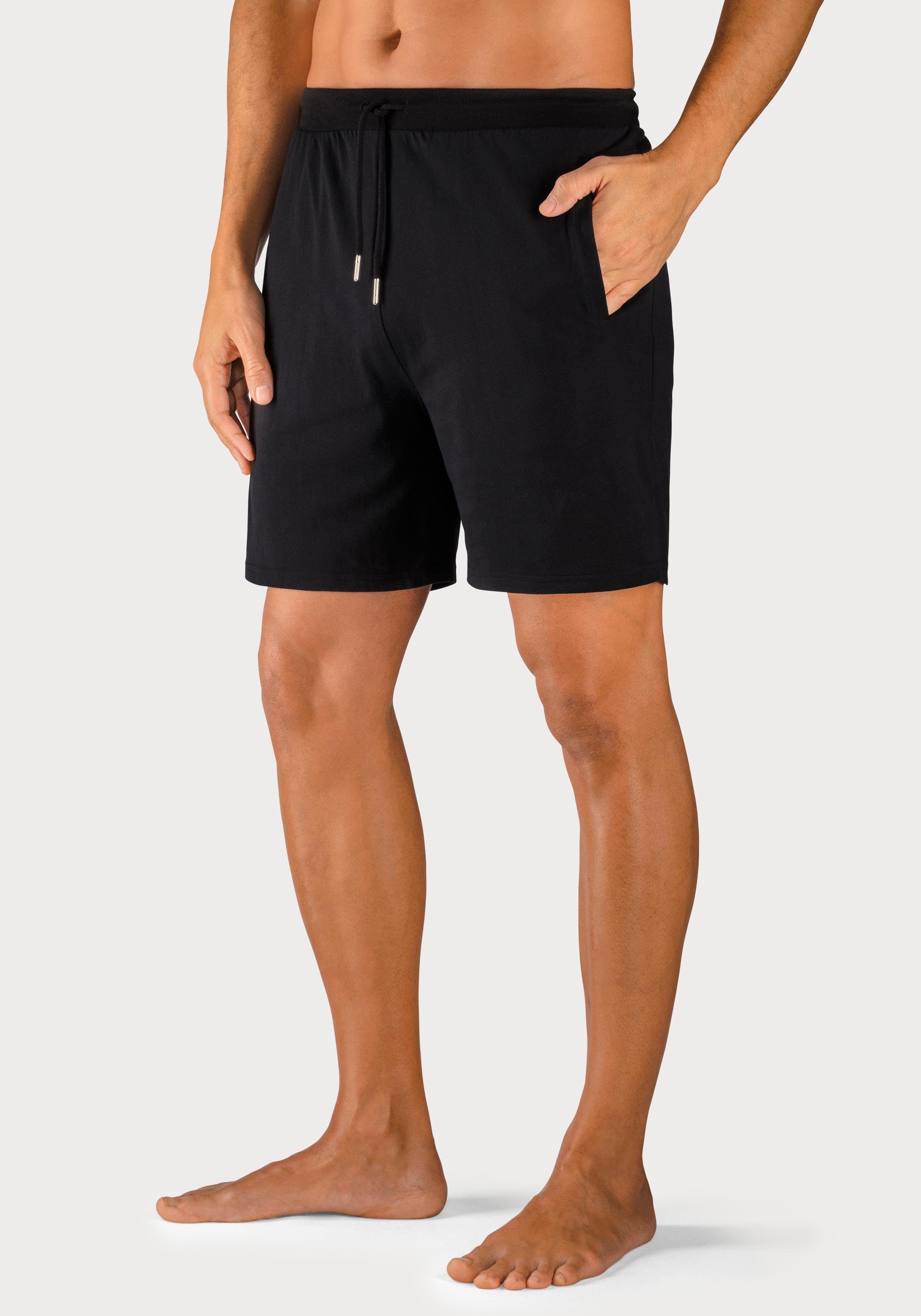AUTHENTIC LE JOGGER Pyjamashort Korte relaxshort, met koord, joggingbroek,