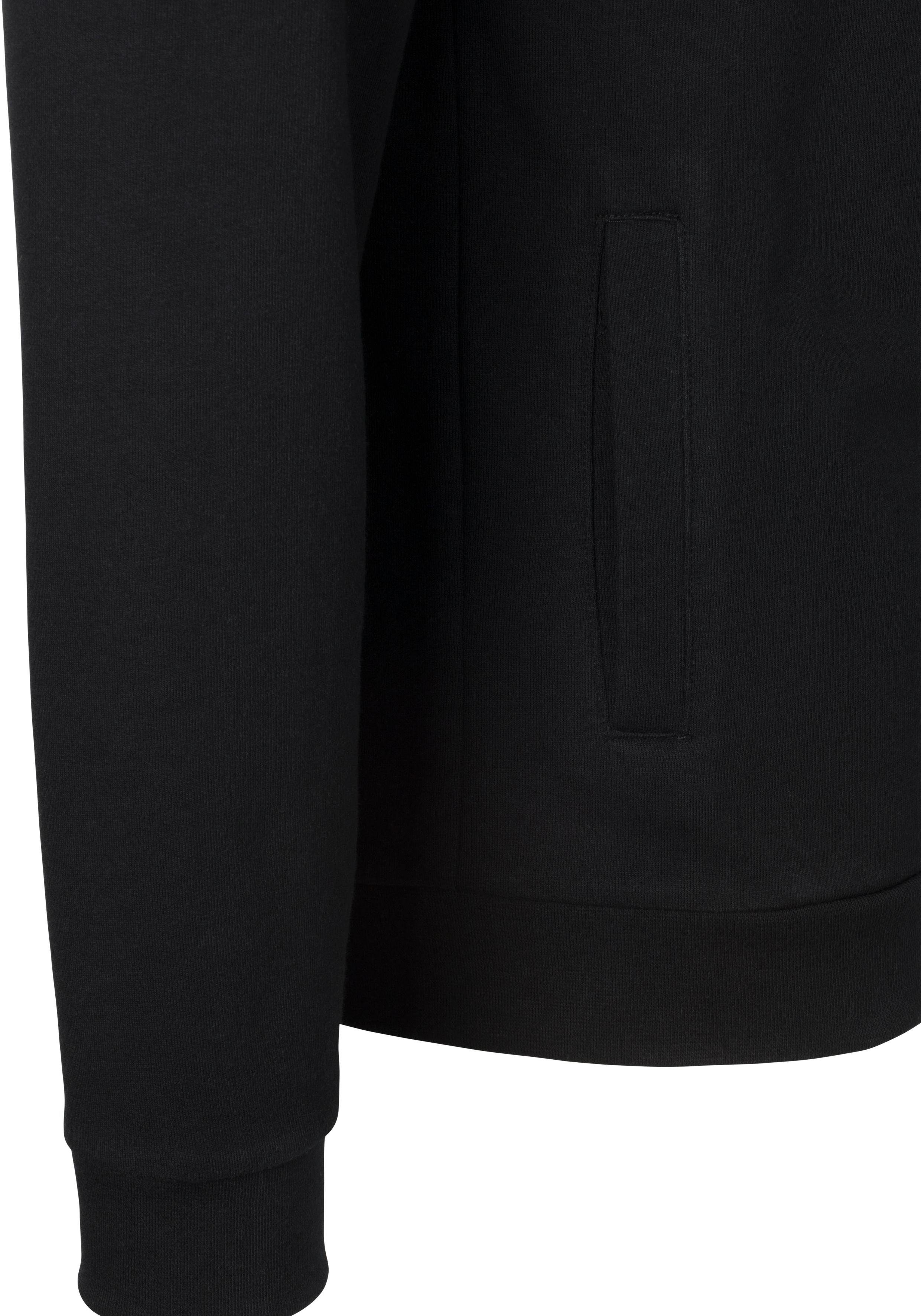 Bench. Loungewear Sweatvest met zijzakken, van lichte en comfortabele sweatstof