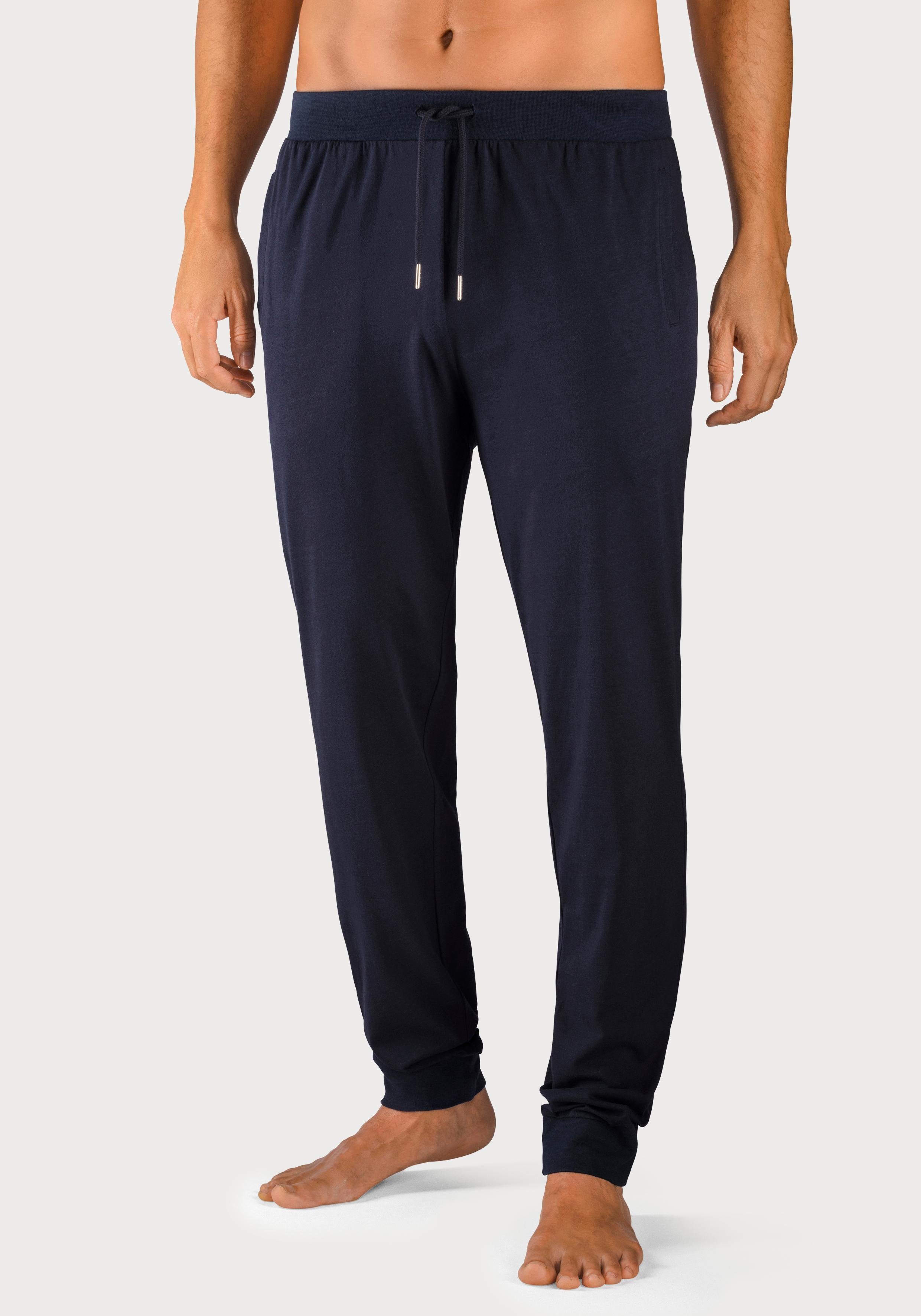 AUTHENTIC LE JOGGER Pyjamabroek van zacht single-jerseymateriaal (set, 2)
