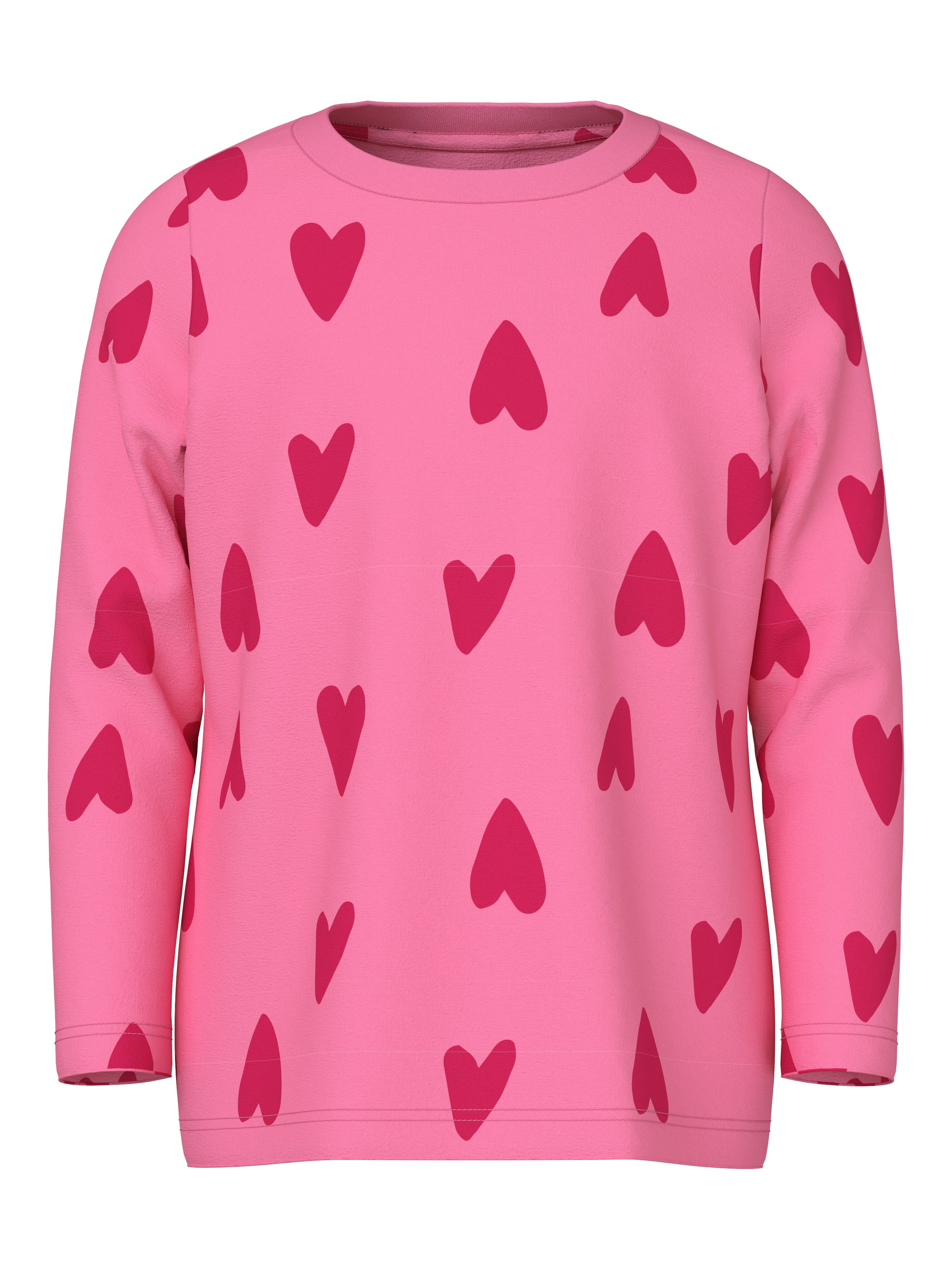 Name It Shirt met lange mouwen NMFNIA 3P LS TOP (set, 3-delig)