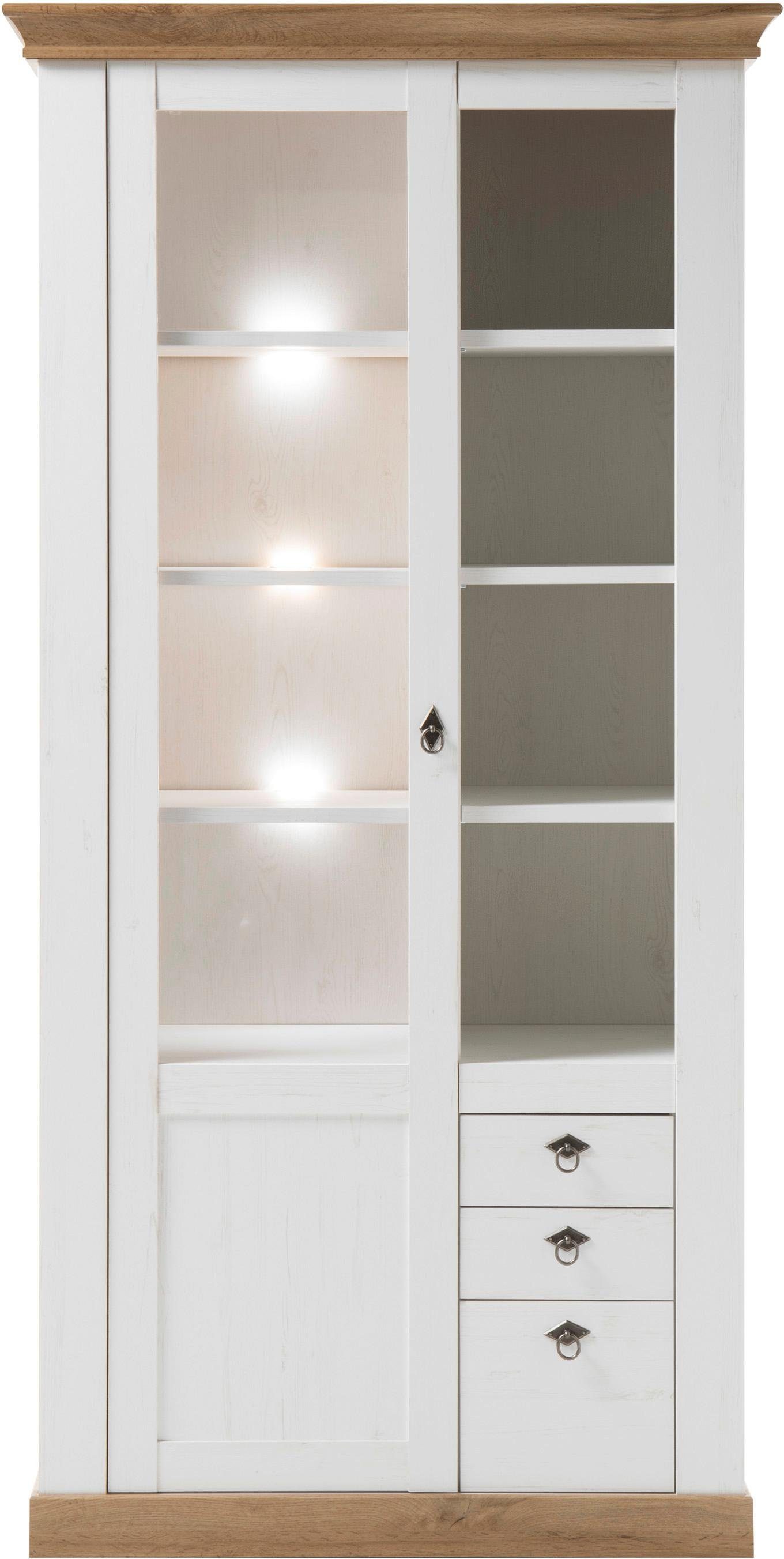 Home affaire Vitrinekast Cremona Hoogte 204 cm