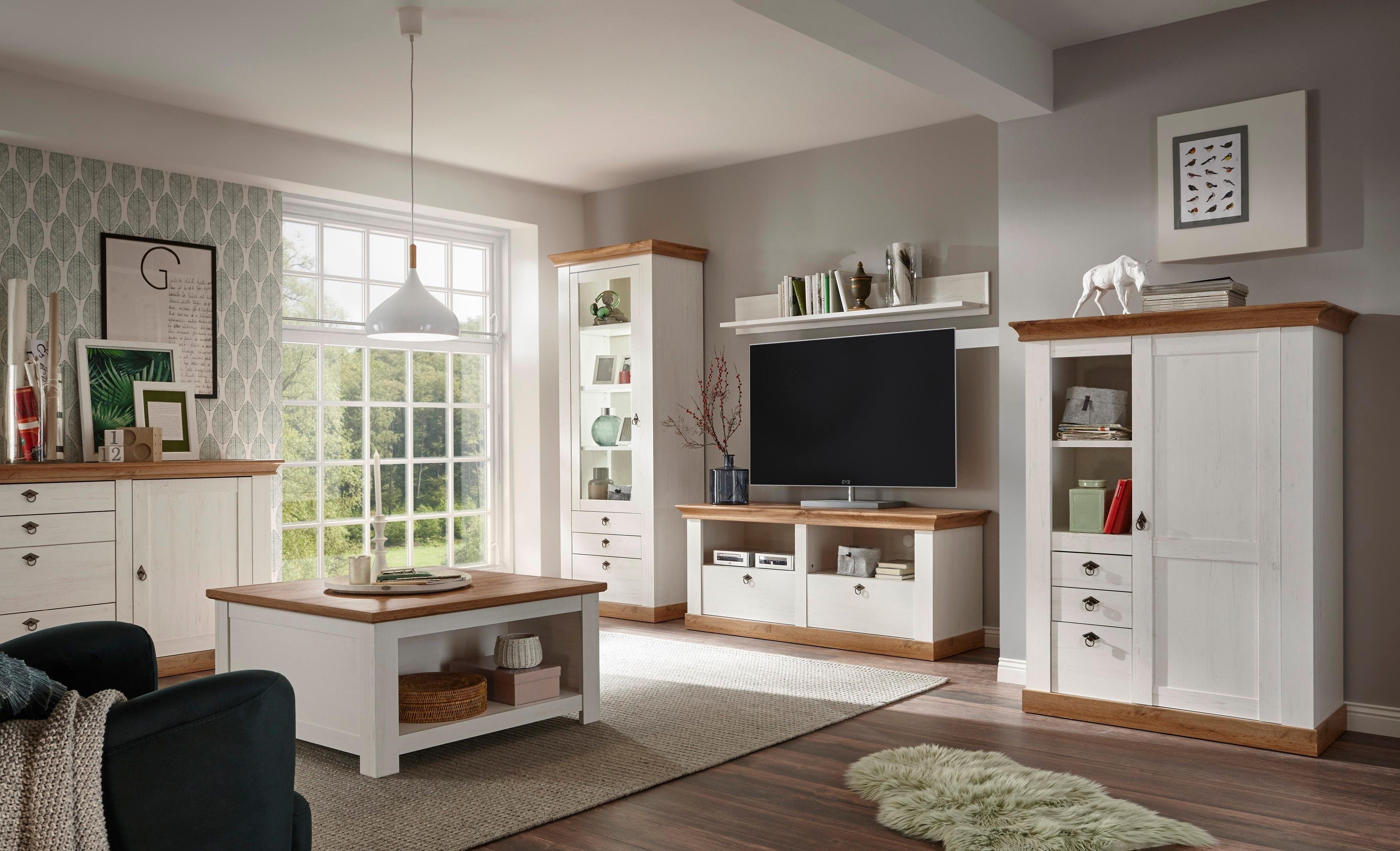 Home affaire Highboard Cremona Hoogte 139 cm