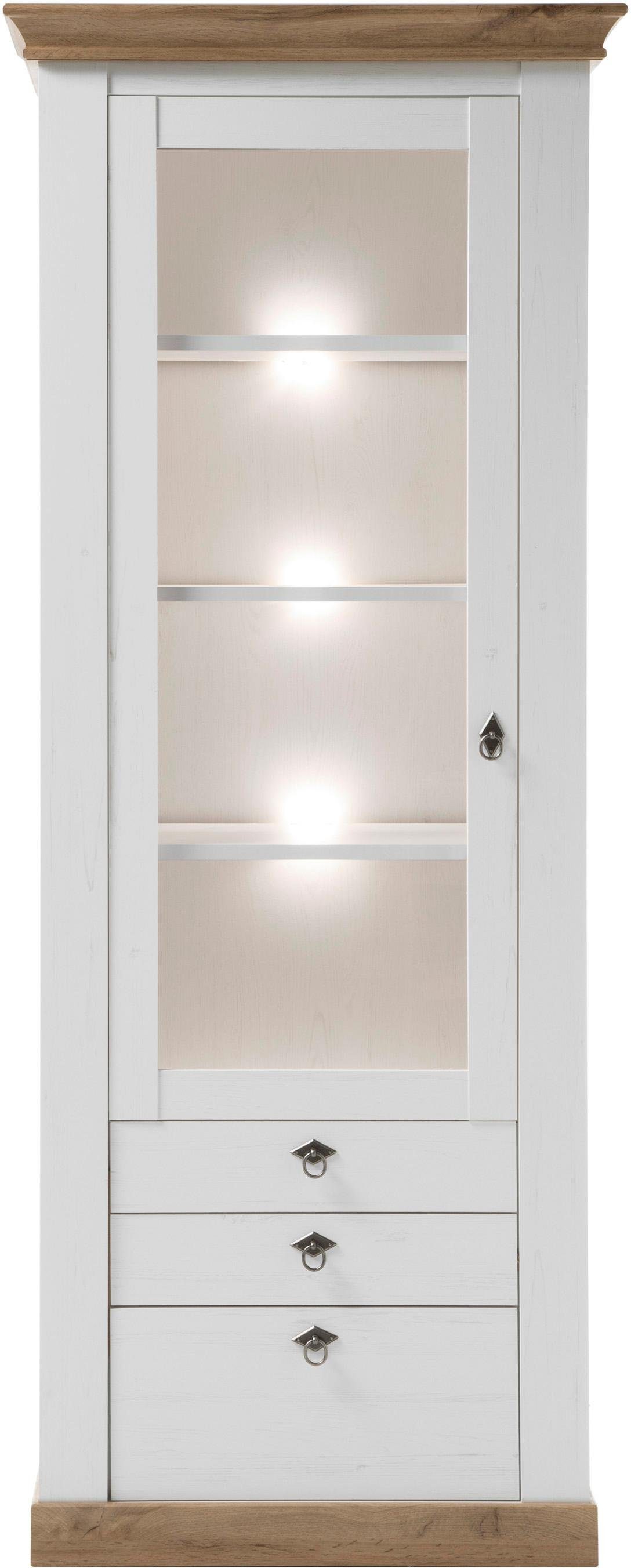 Home affaire Vitrinekast Cremona Hoogte 204 cm