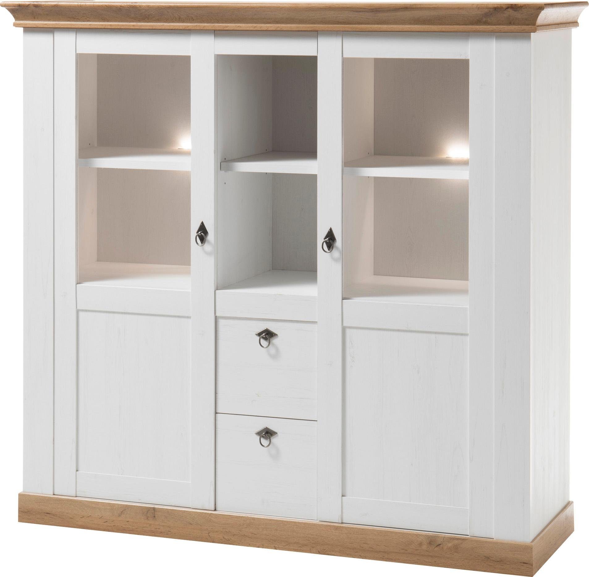 Home affaire Highboard Cremona Breedte 148 cm