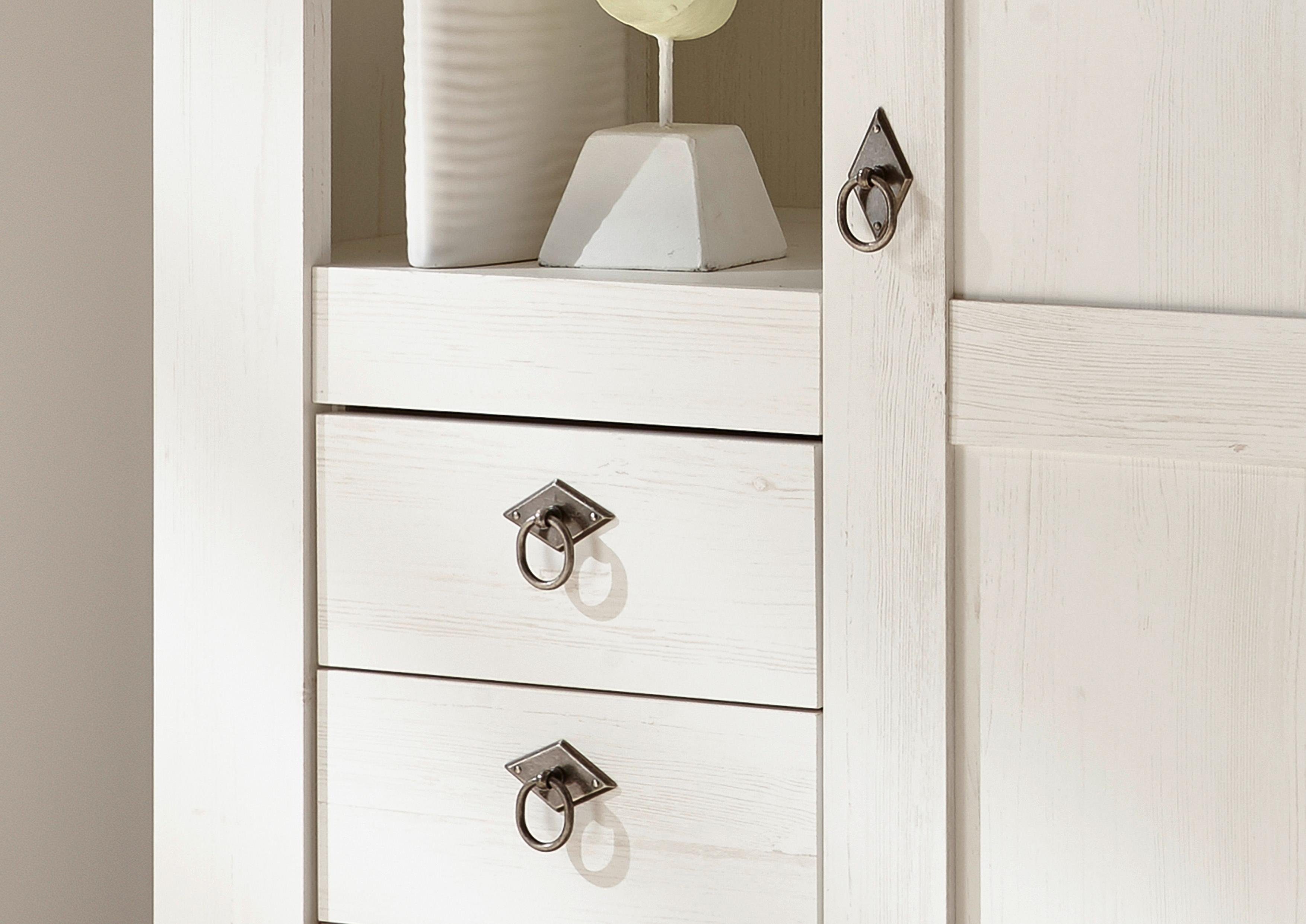 Home affaire Vitrinekast Cremona Hoogte 204 cm