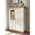 home affaire highboard cremona hoogte 139 cm wit