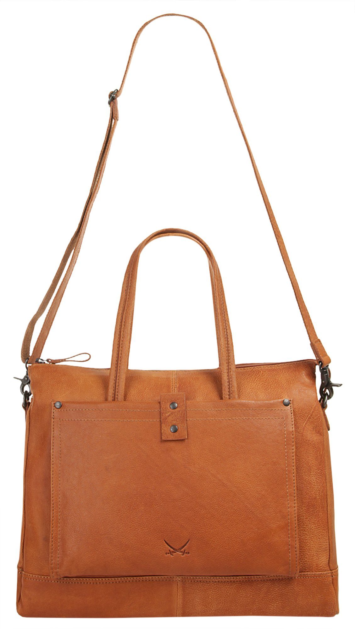 Sansibar Shopper echt leder
