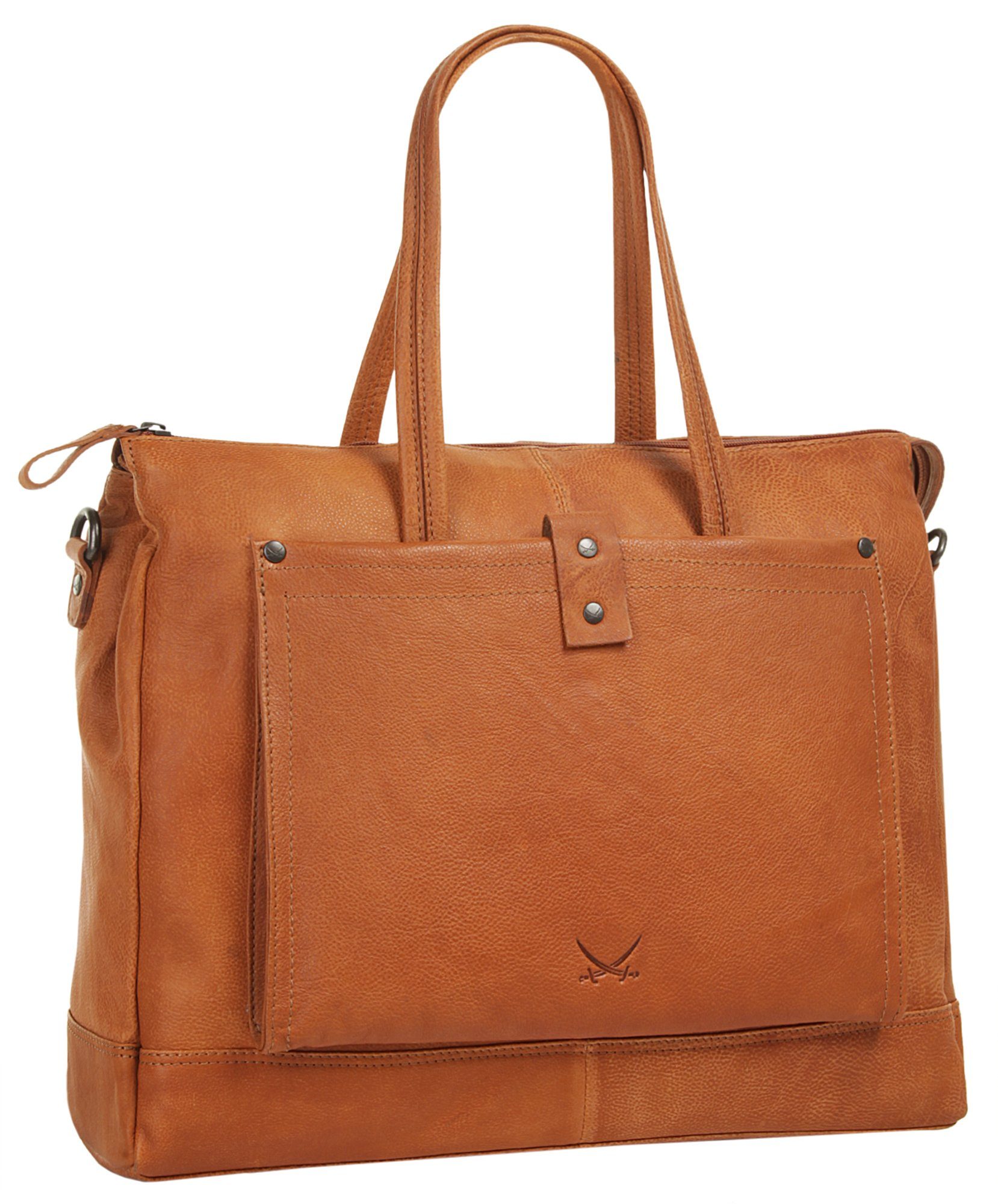 Sansibar Shopper echt leder
