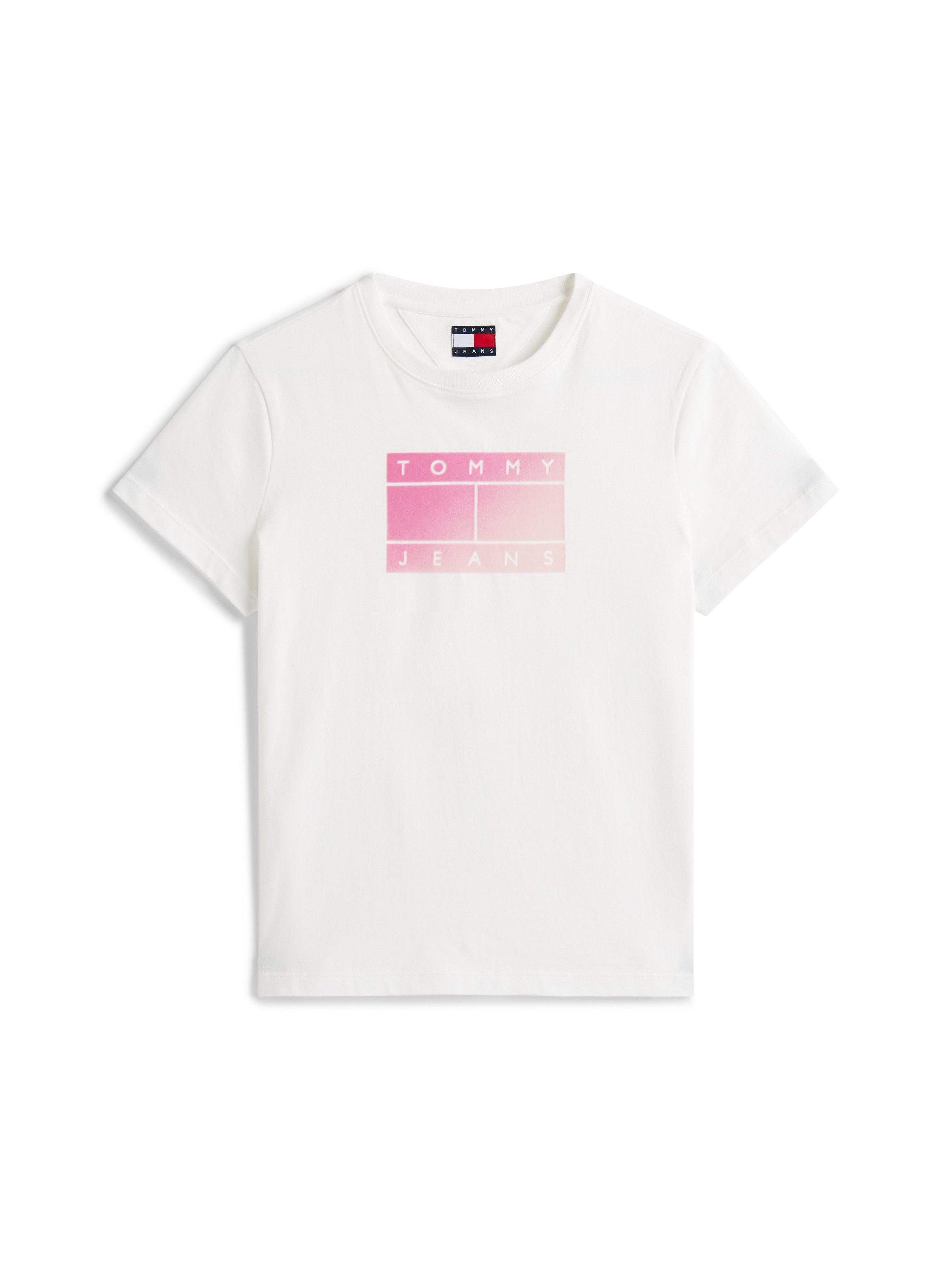 TOMMY JEANS Shirt met korte mouwen TJW REG GRADIENT FLAG SS