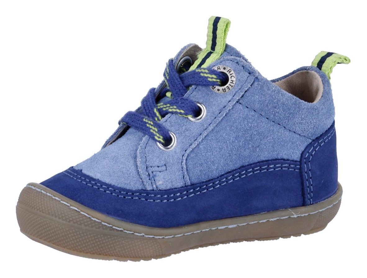 Richter Babyschoentjes Maxi WMS: gemiddeld , veterschoenen, babyschoen, vrijetijdsschoen met...