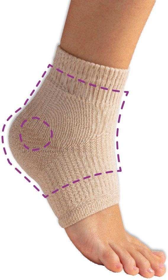 Fußgut Kousen Enkelkous stabiliseert en ondersteunt het enkelgebied bekleedt de enkel, kan verstuiking voorkomen, stabiliseert (2 paar)