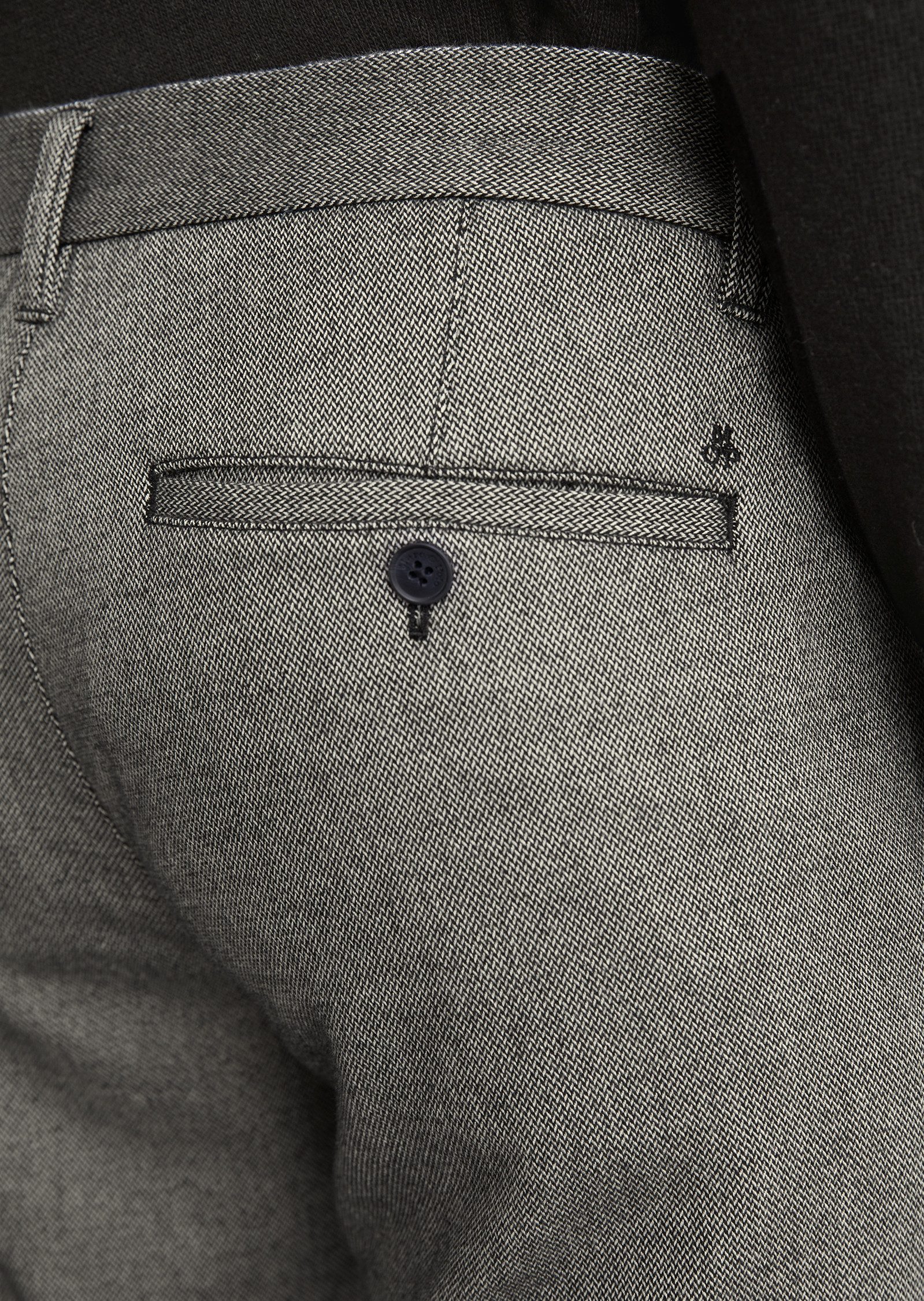 Marc O'Polo Chino Stig met een fijn patroon