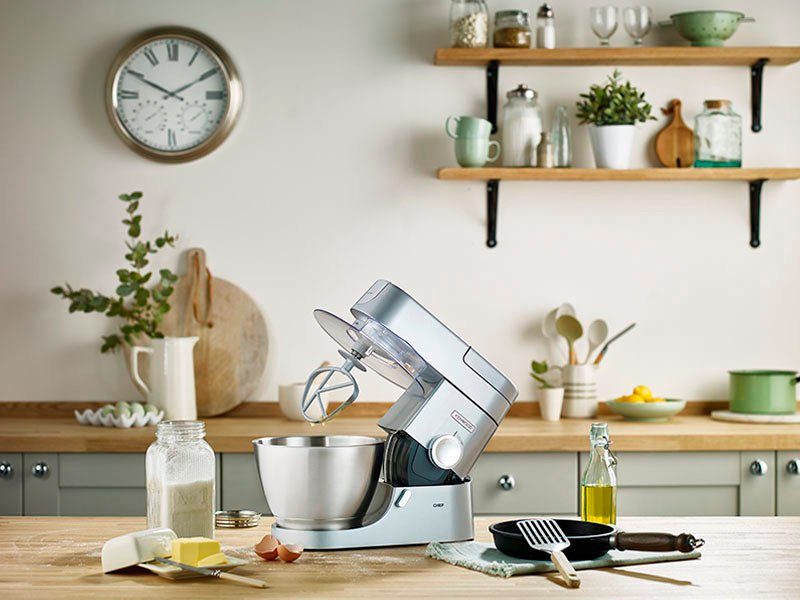 KENWOOD Keukenmachineschaal Chef edelstalen mengkom KAT300SS Geschikt voor alle Chef keukenmachines van de KVC3000 serie